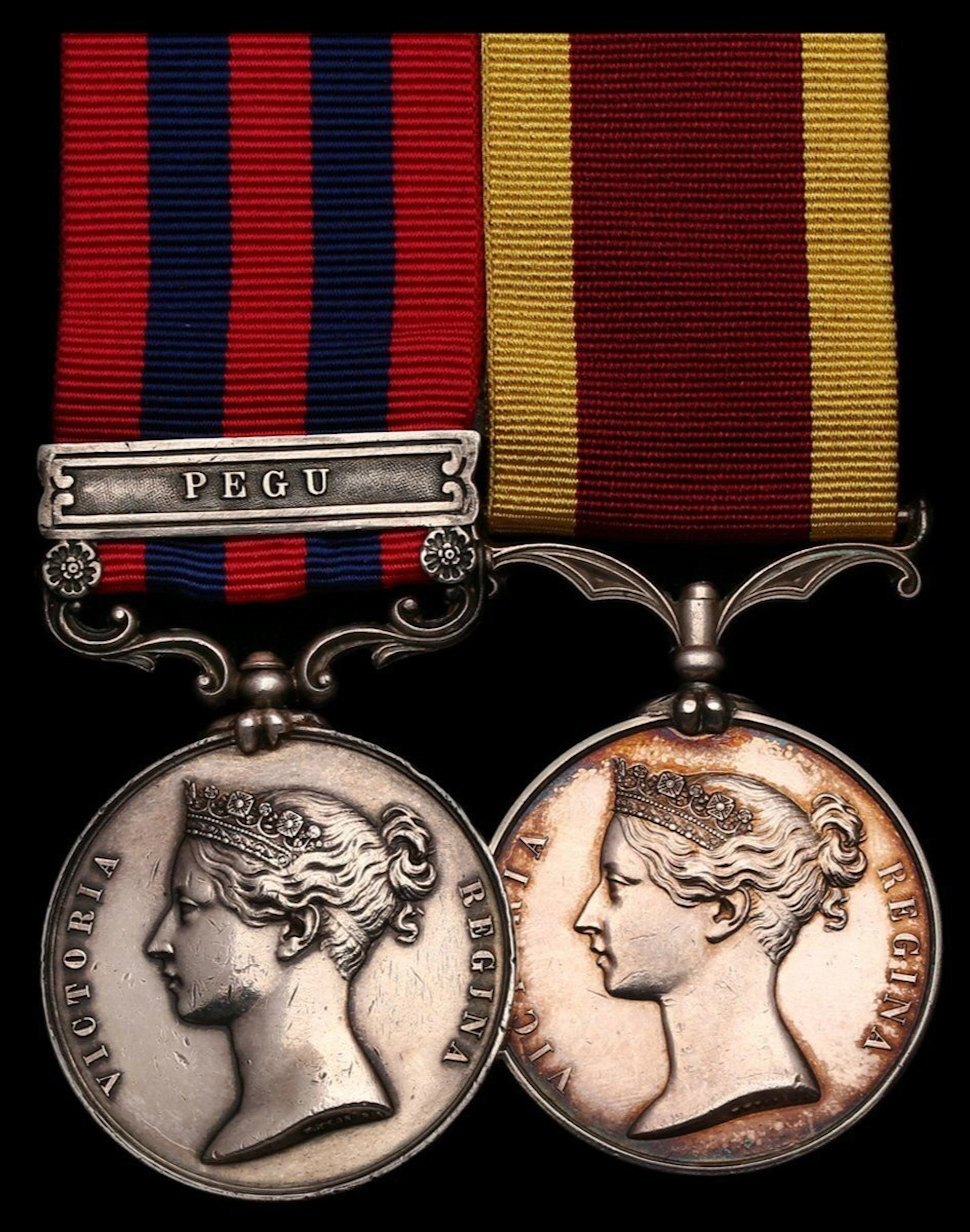 Pair: Chief Officer H. Lock, H.M. Coastguard late Royal Navy India
