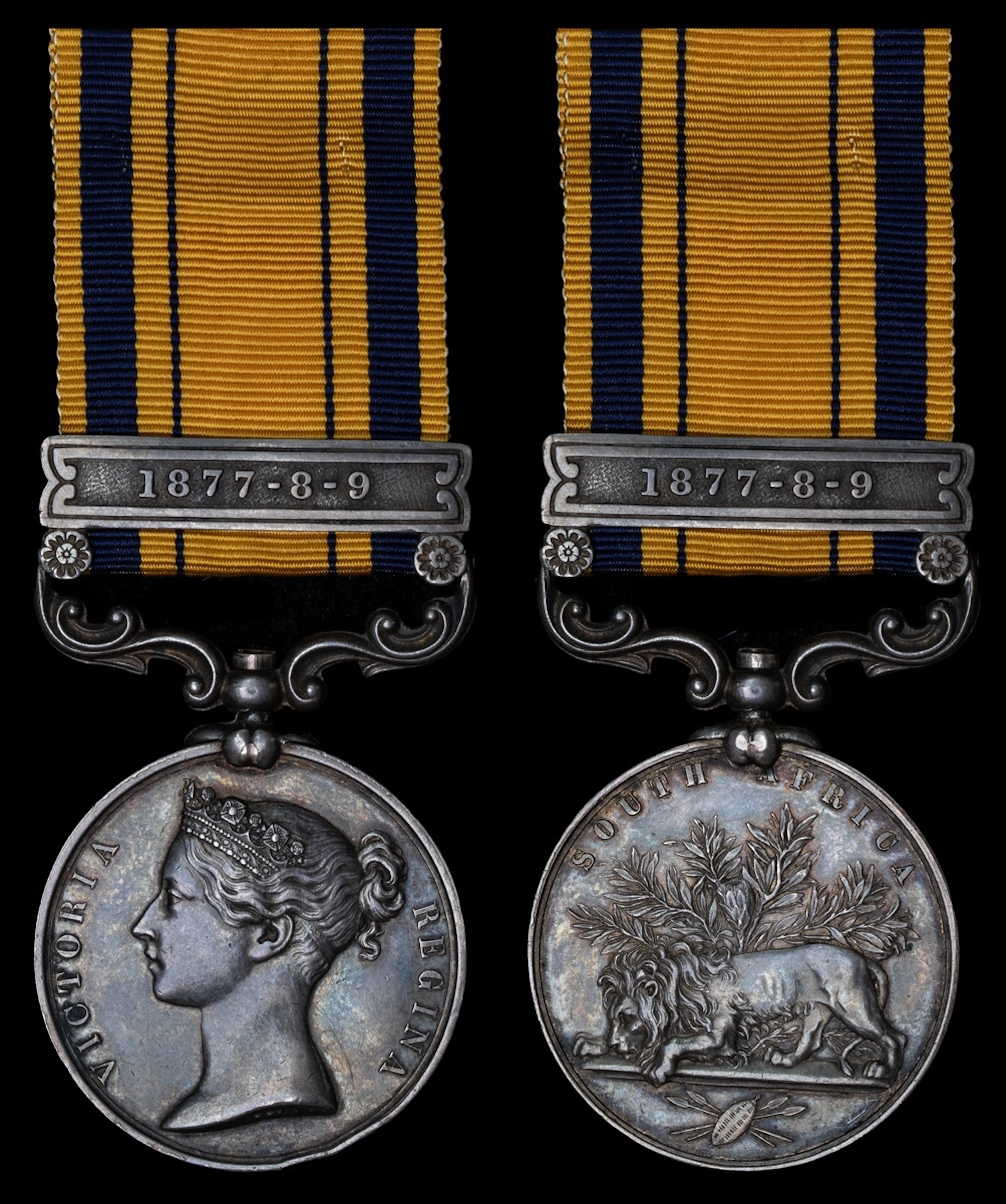 The South Africa 1877-79 Medal awarded to Private H. Perkins, 2nd