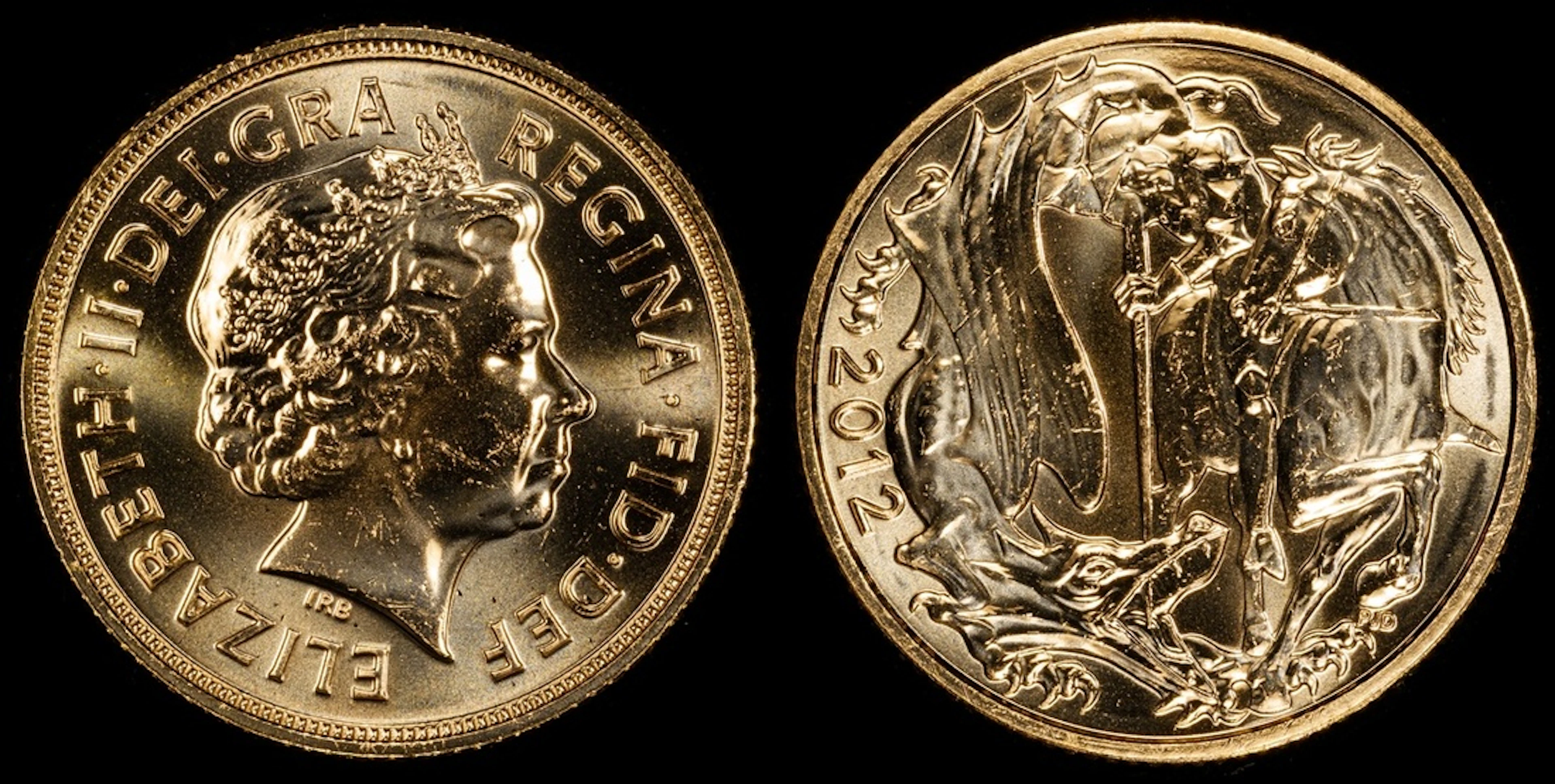 PCGS MS64 | Elizabeth II (1952-2022), Sovereign, 2012, by Ian Rank-Broadley