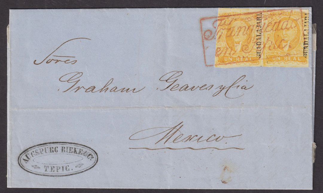 Mexico, 1856 "Hidalgos" Issue
