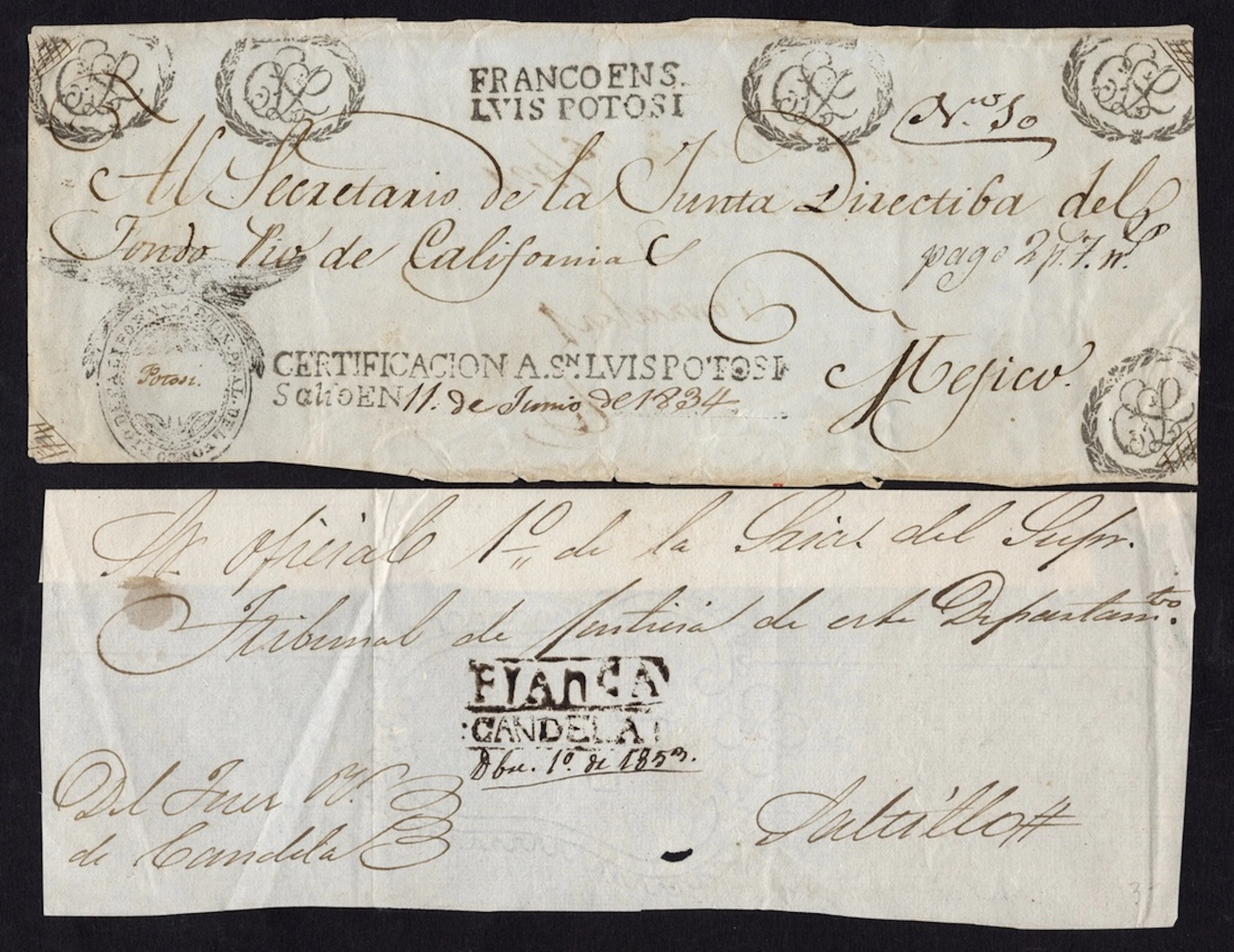 Mexico Stampless Mail