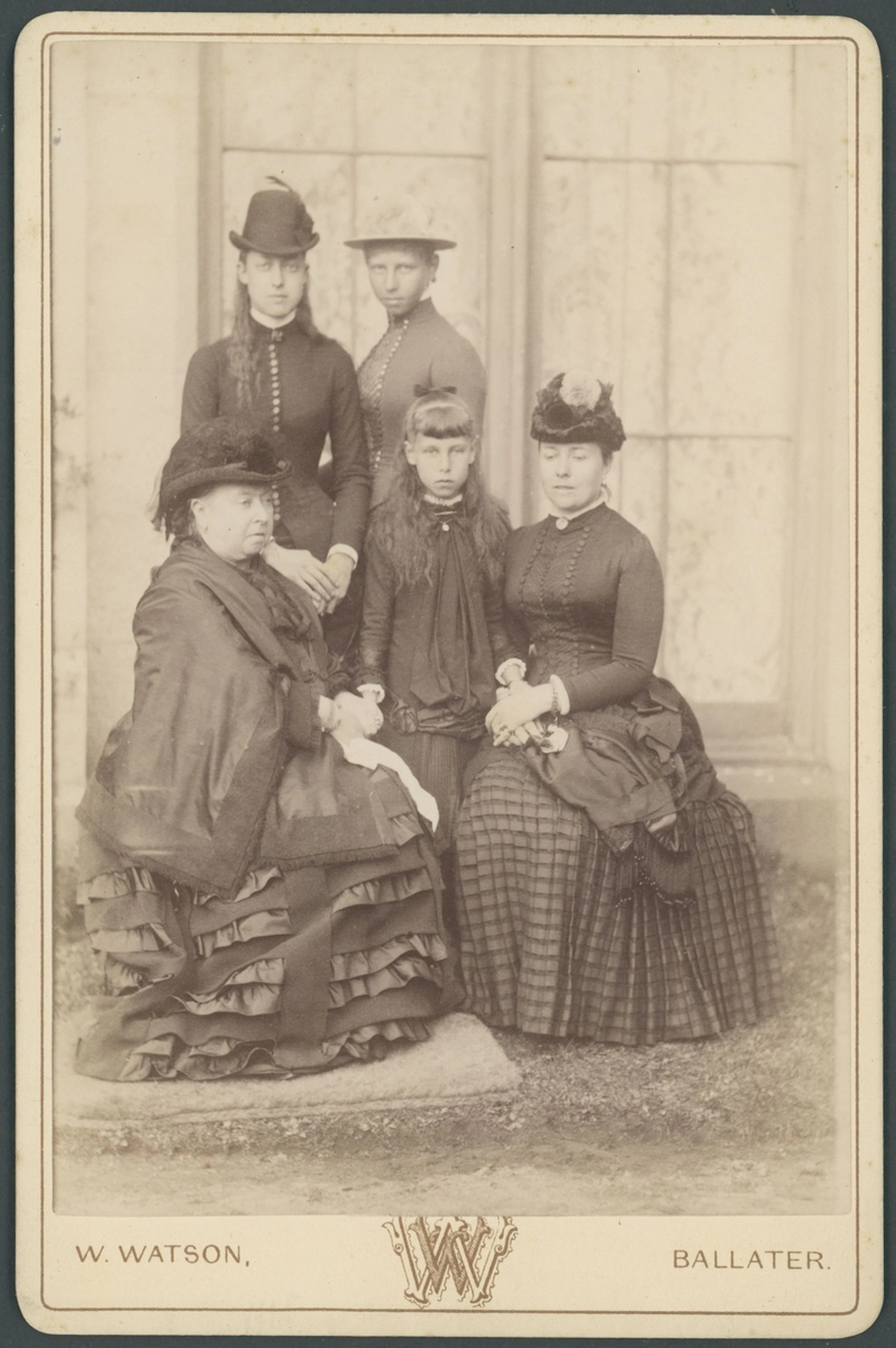 Great Britain Royalty Queen Victoria 1884 Cabinet photograph by W.Watson