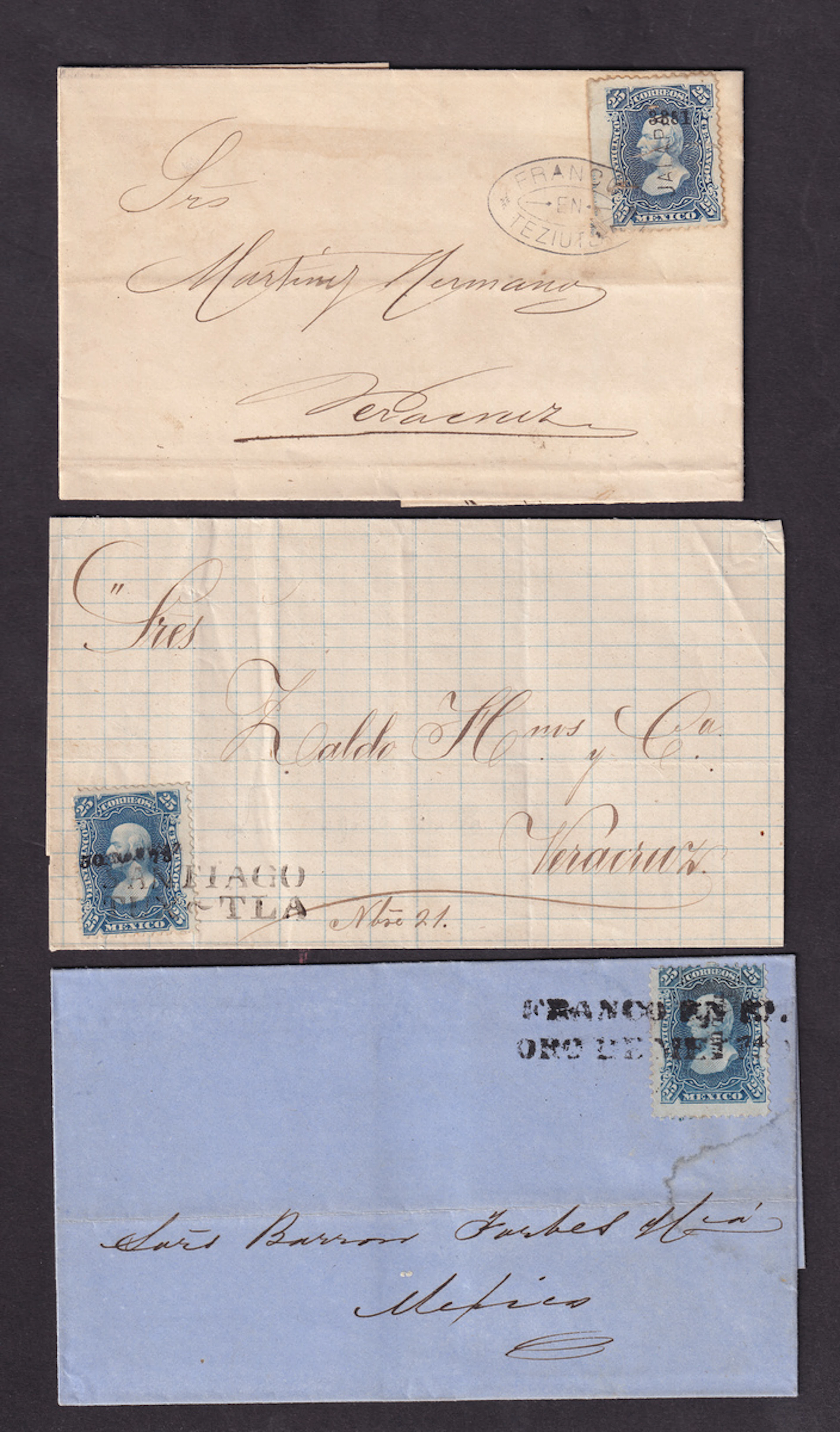 Mexico 1874 "Hidalgos" Issue