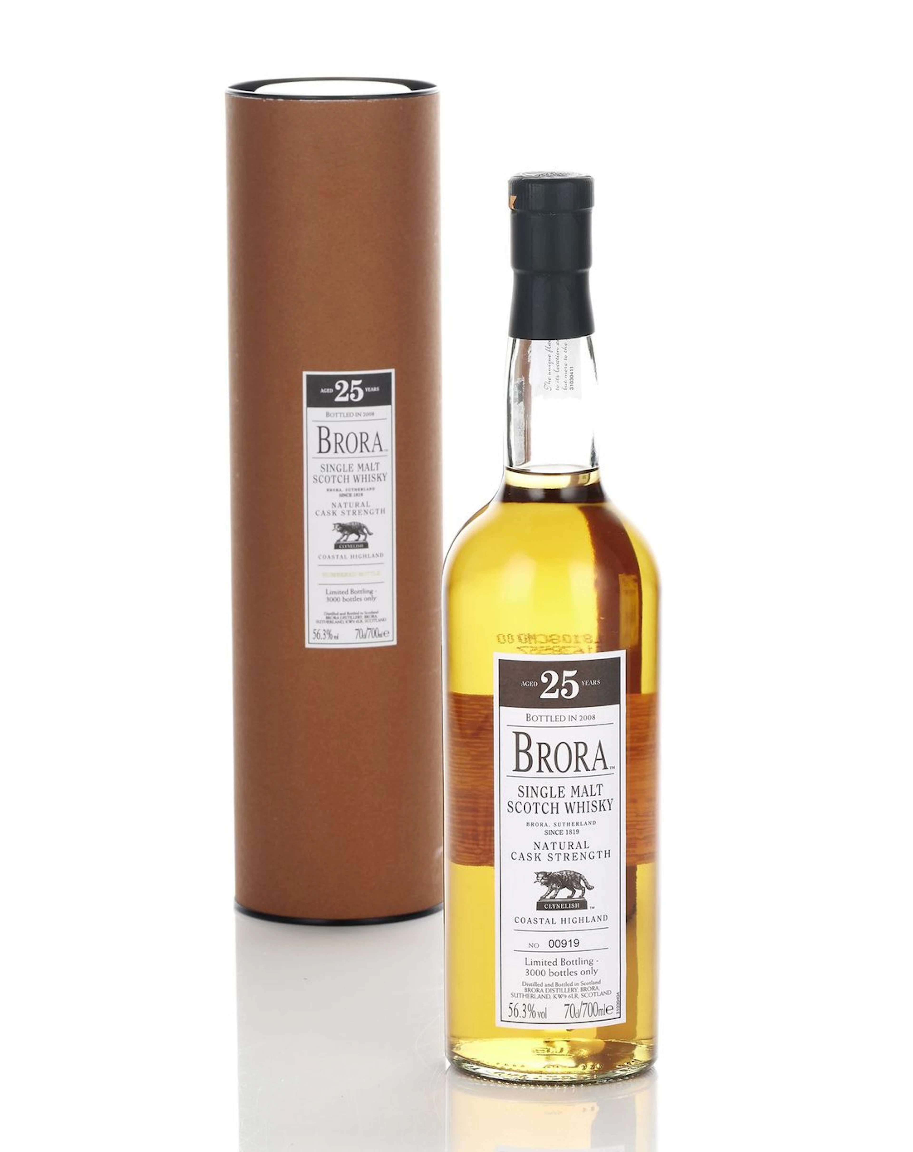 Brora-25 year old (1 bottle)