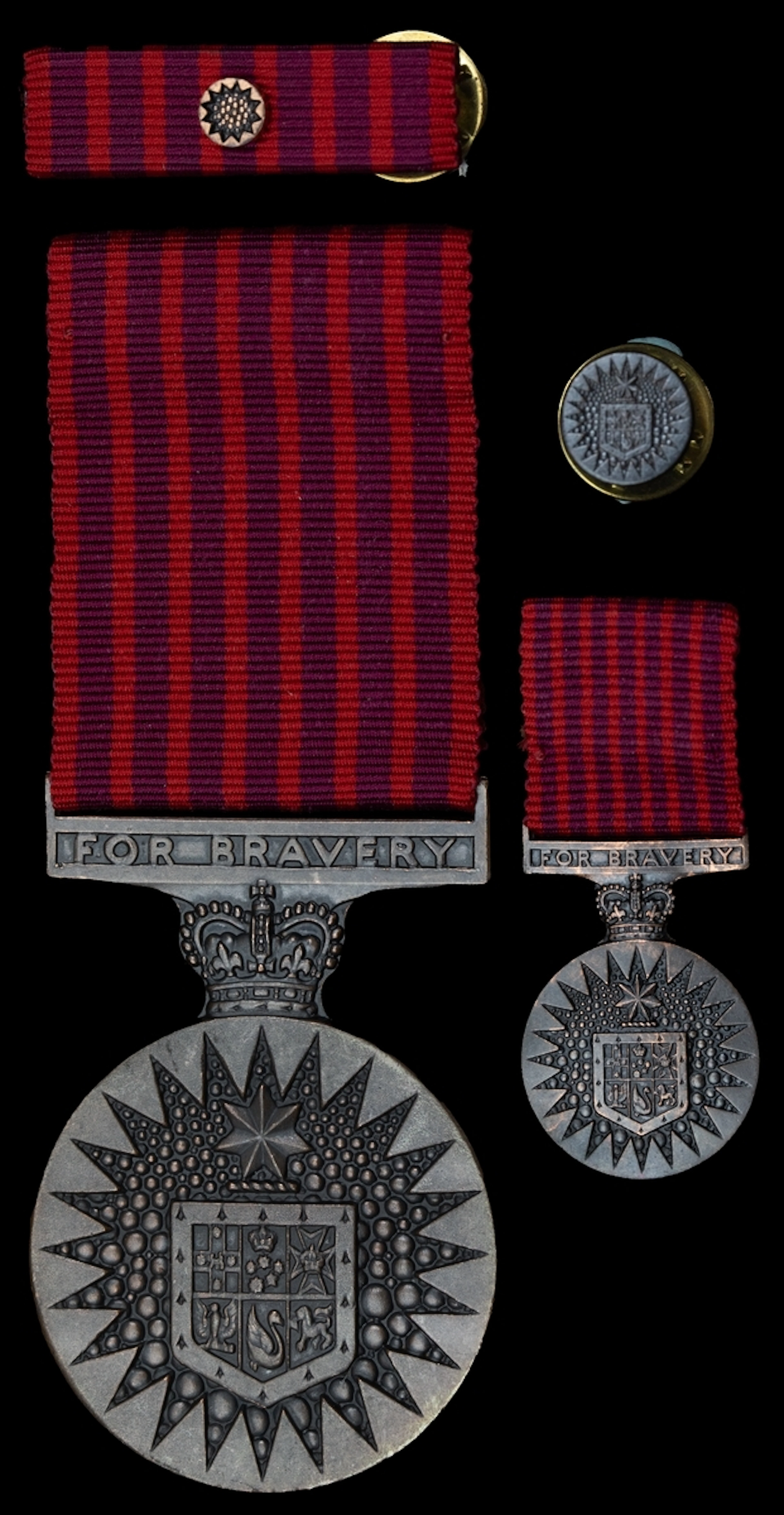 The tragic and posthumous Australian Bravery Medal awarded to Mr A.