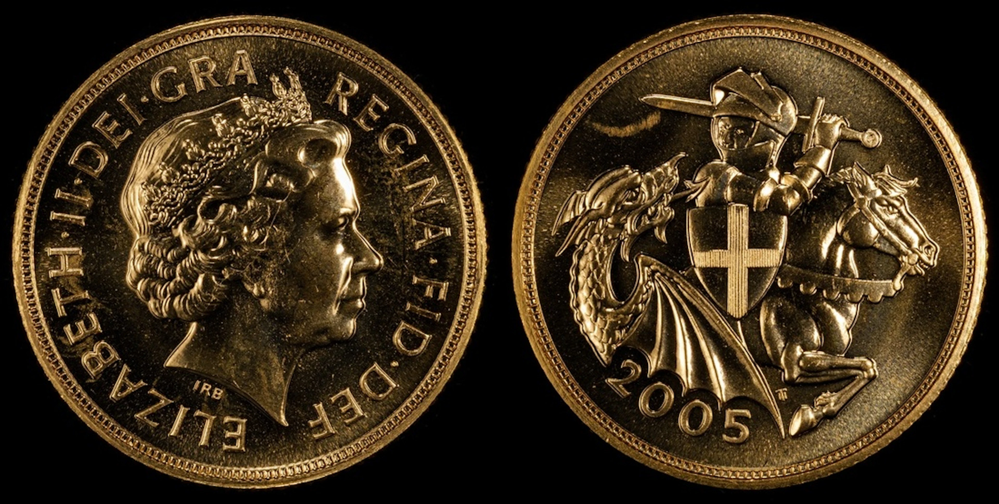 PCGS MS68 | Elizabeth II (1952-2022), Sovereign, 2005, by Ian Rank-Broadley
