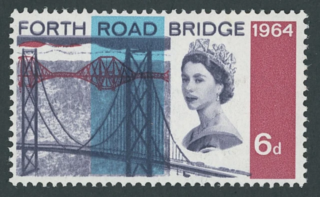 Great Britain Queen Elizabeth II 1964 (4 Sept.) Forth Road Bridge
