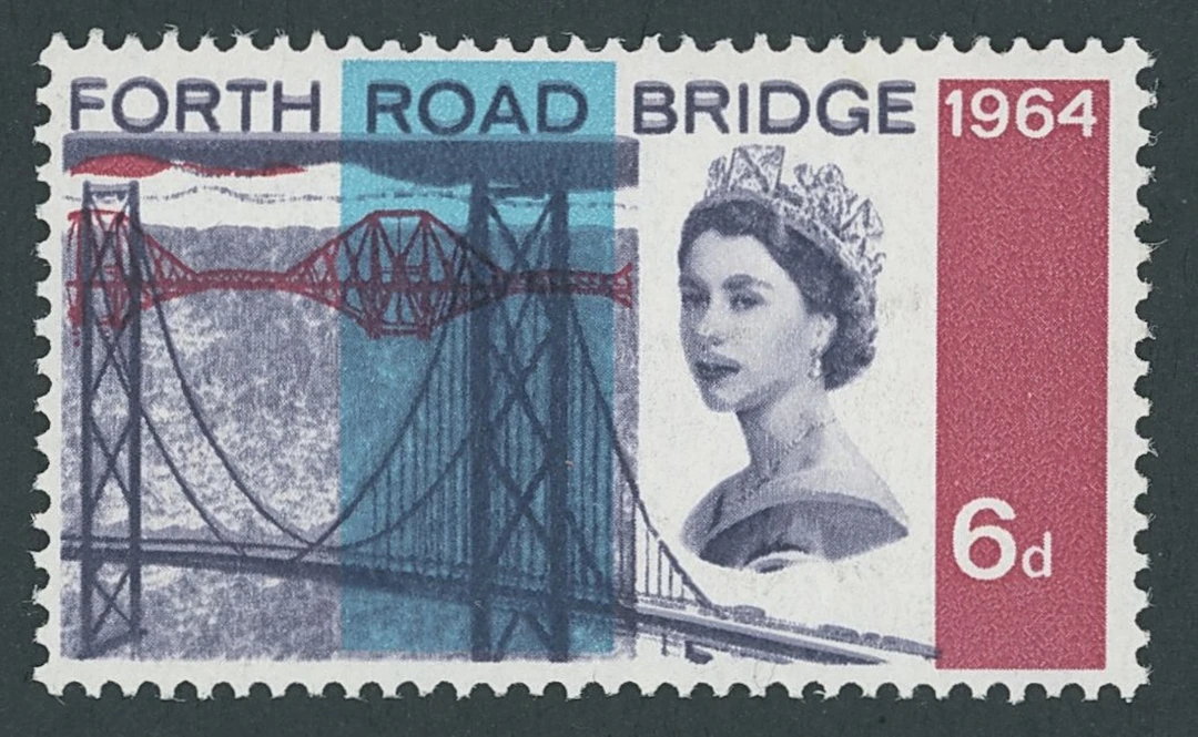 Great Britain Queen Elizabeth II 1964 (4 Sept.) Forth Road Bridge