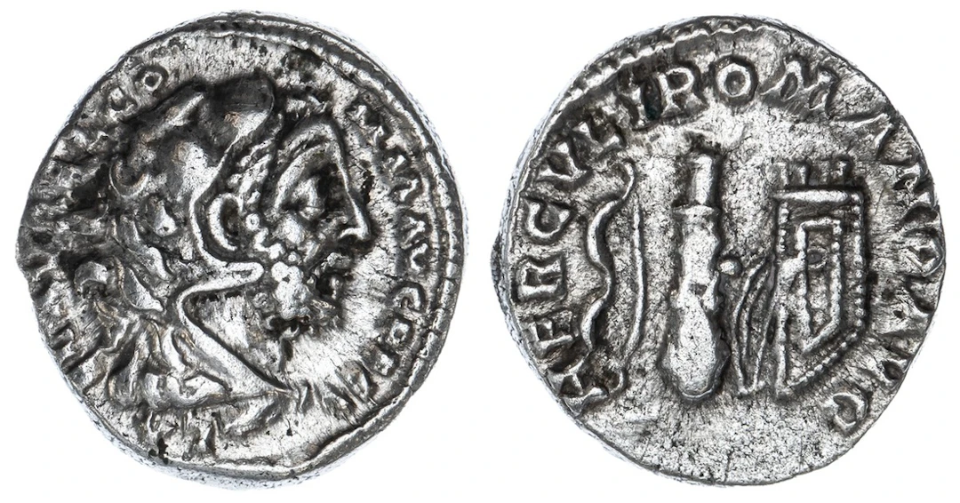 Roman Empire, Commodus (AD 177-192), AR Denarius, struck 191-192