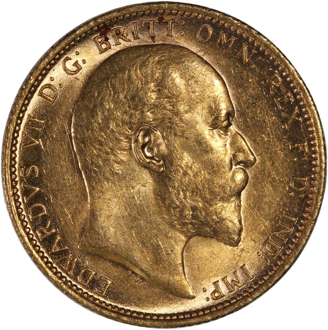 Australia, Edward VII, gold sovereign, 1903S