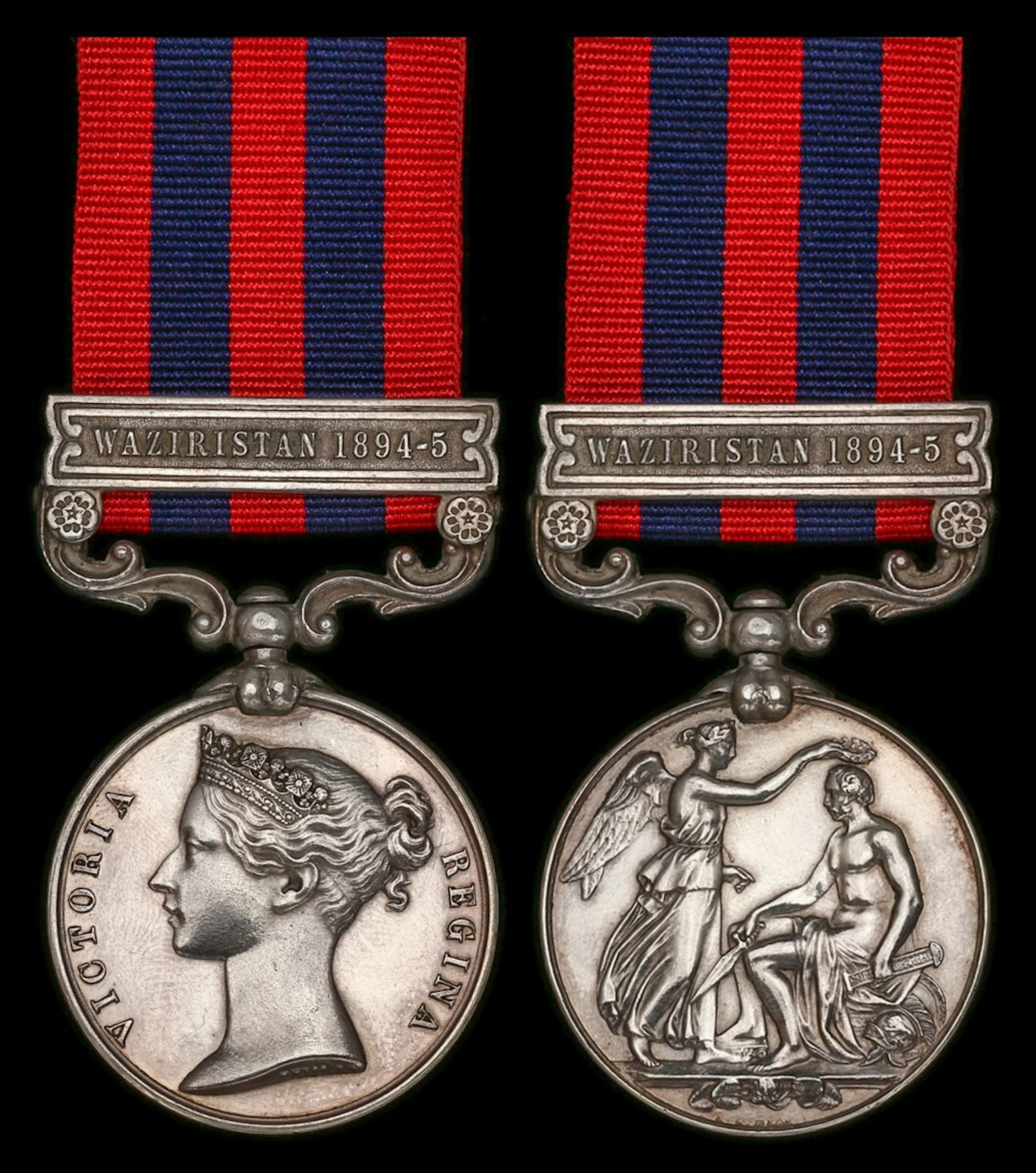 India General Service 1854-95, 1 clasp, Waziristan 1894-5 (3382 Havr.