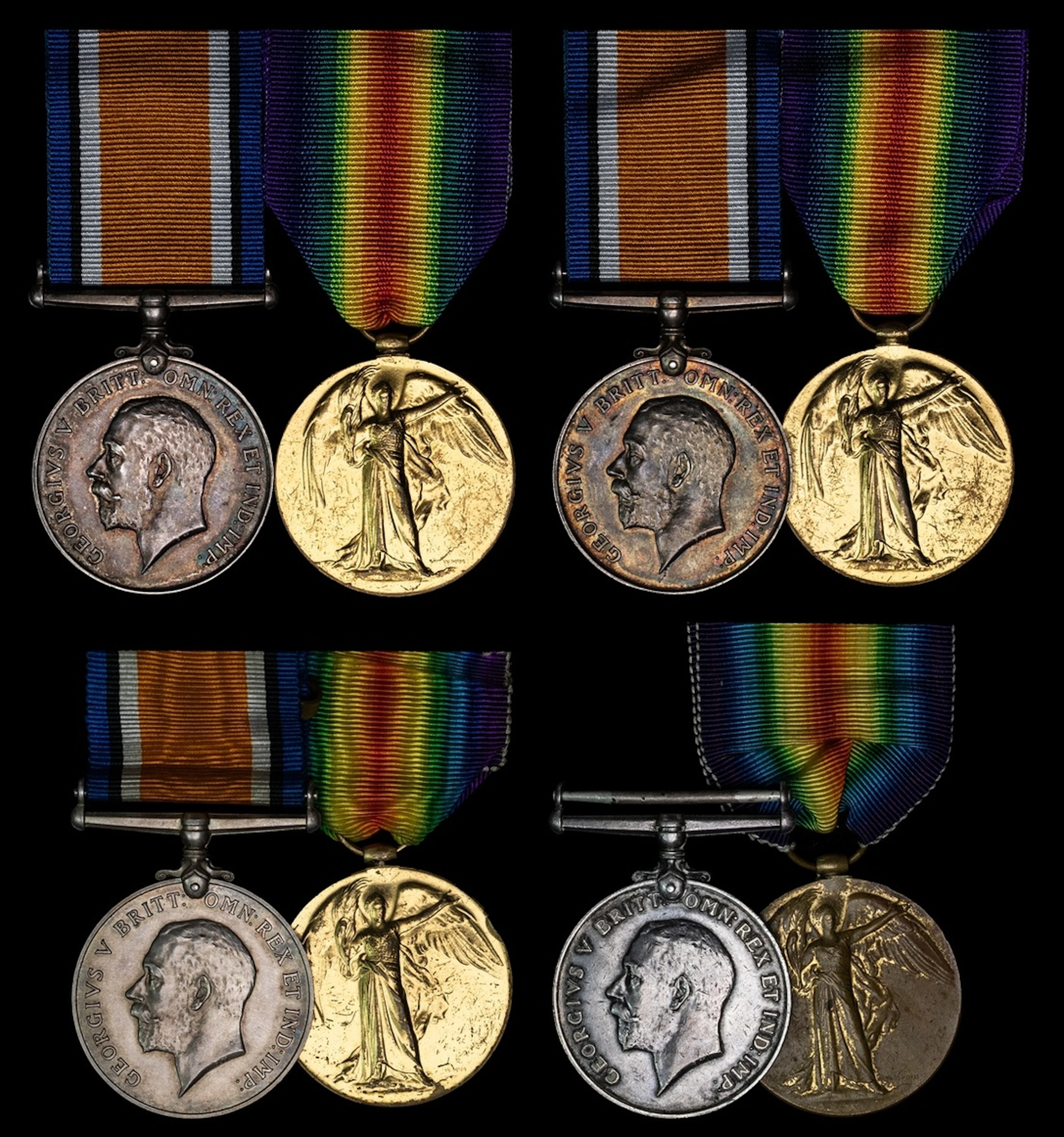 Pair: Private D. N. Symons, King's Shropshire Light Infantry British