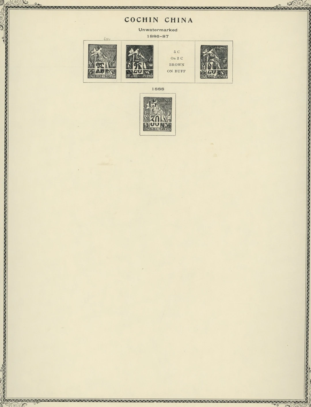 Indo-China French Indo-Chinese Post Office Collections and ranges