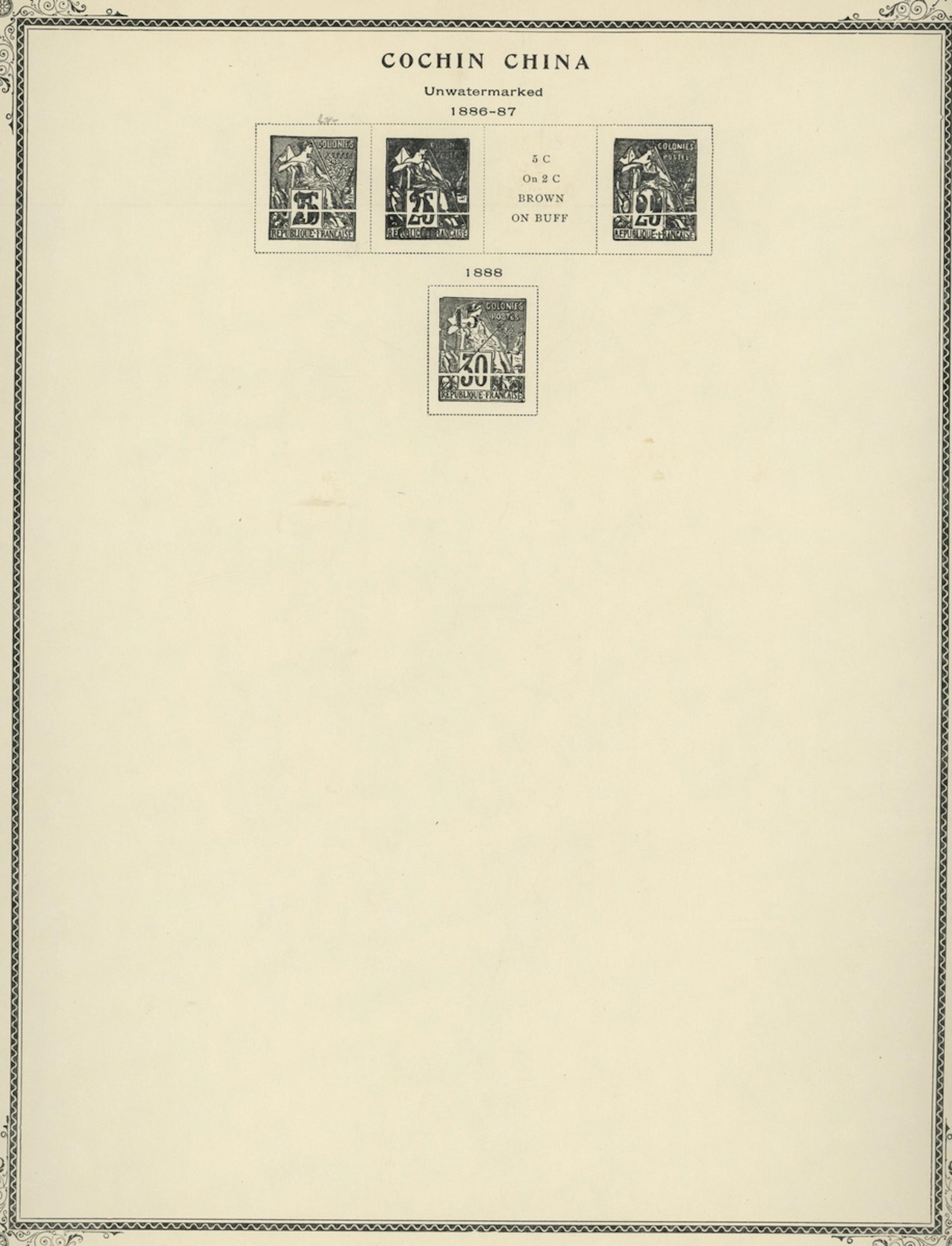 Indo-China French Indo-Chinese Post Office Collections and ranges