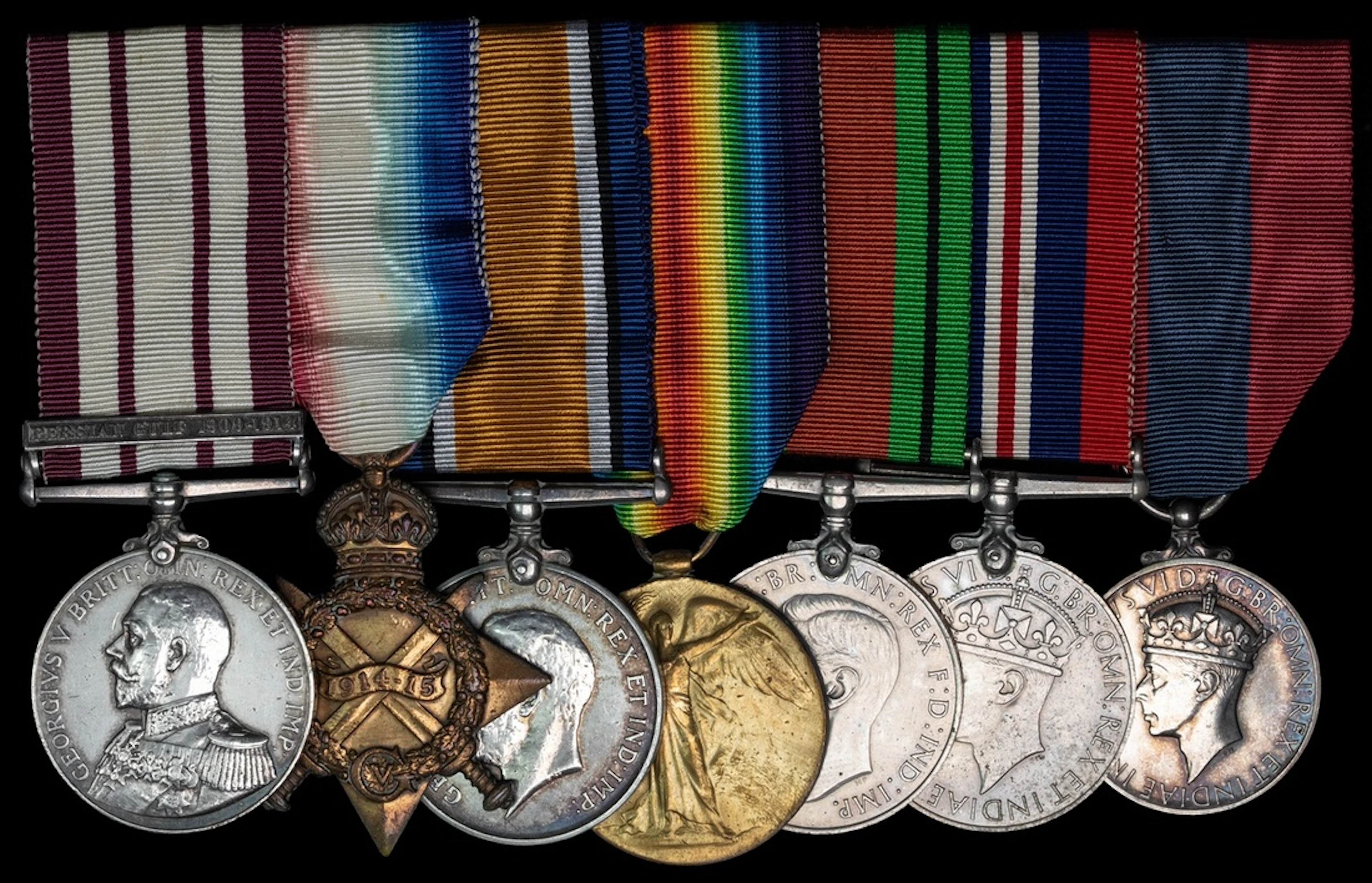Seven: Leading Stoker J. W. Laker, Royal Navy who served on the Sea