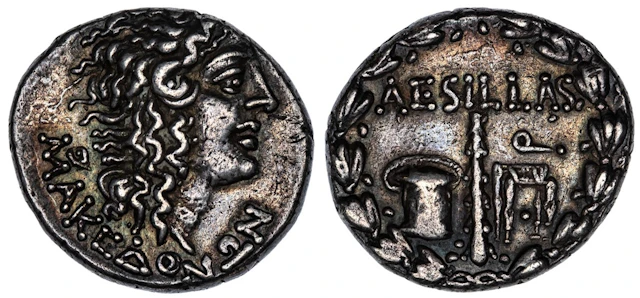 Macedon, under Rome, Aesillas as Quaestor (c. 95-65 BC), AR Tetradrachm
