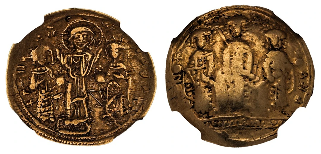 NGC F | Byzantine Empire, Romanus IV (1068-1071), AV Histamenon Nomisma