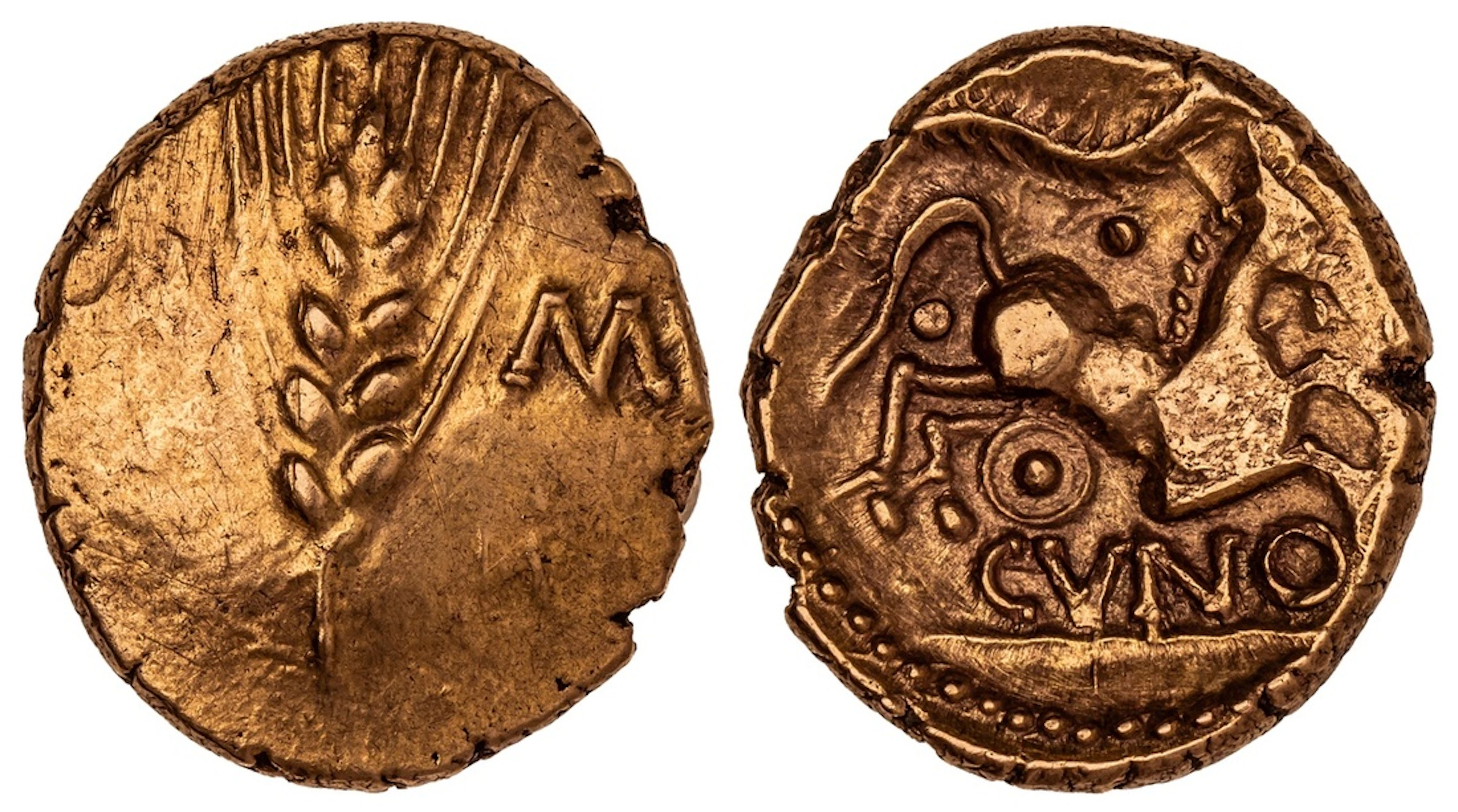 Catuvellauni & Trinovantes, Cunobelin (AD 8-41), AV Stater, 'Plastic'