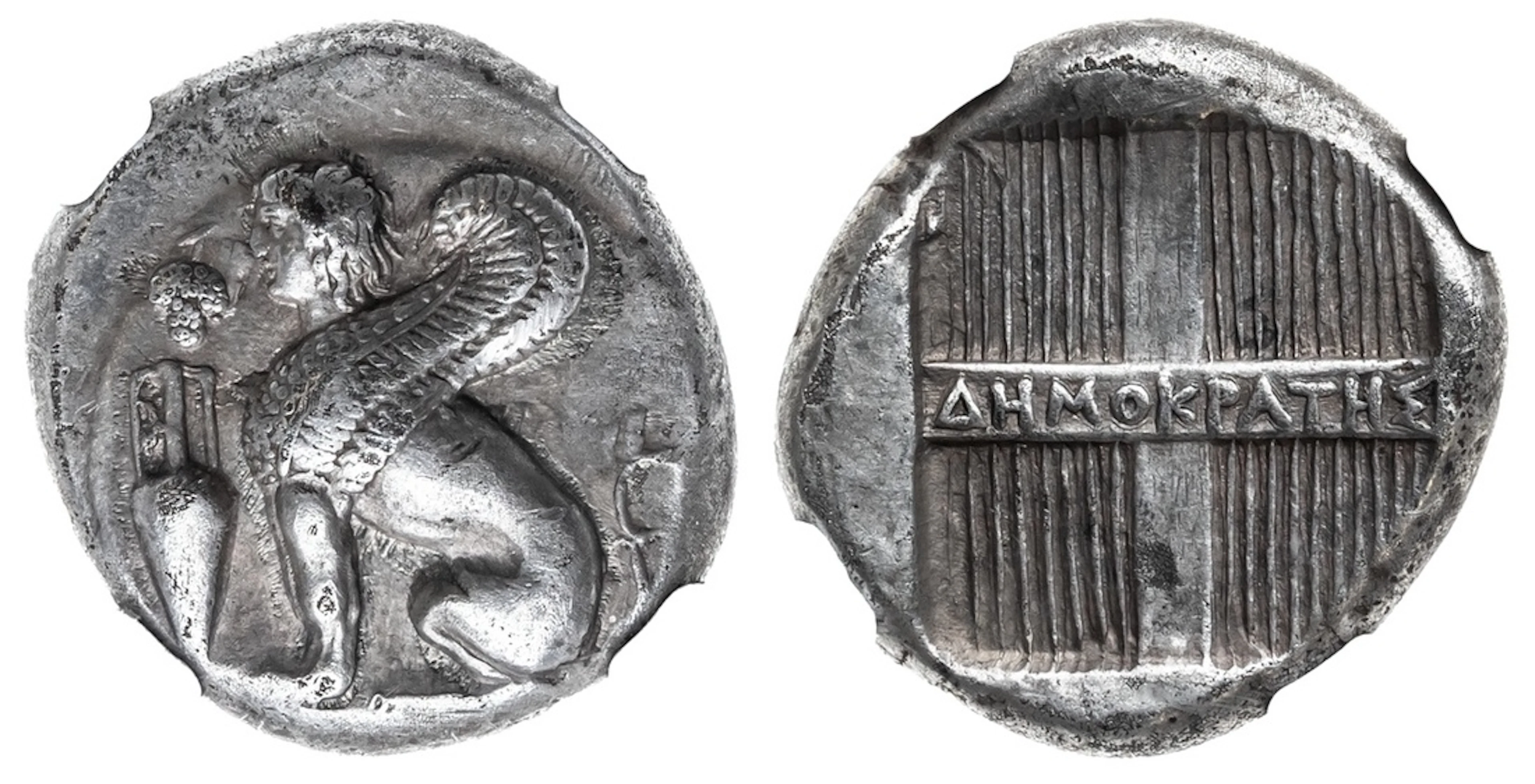 NGC XF Fine Style | Islands off Ionia, Chios, AR Tetradrachm, struck