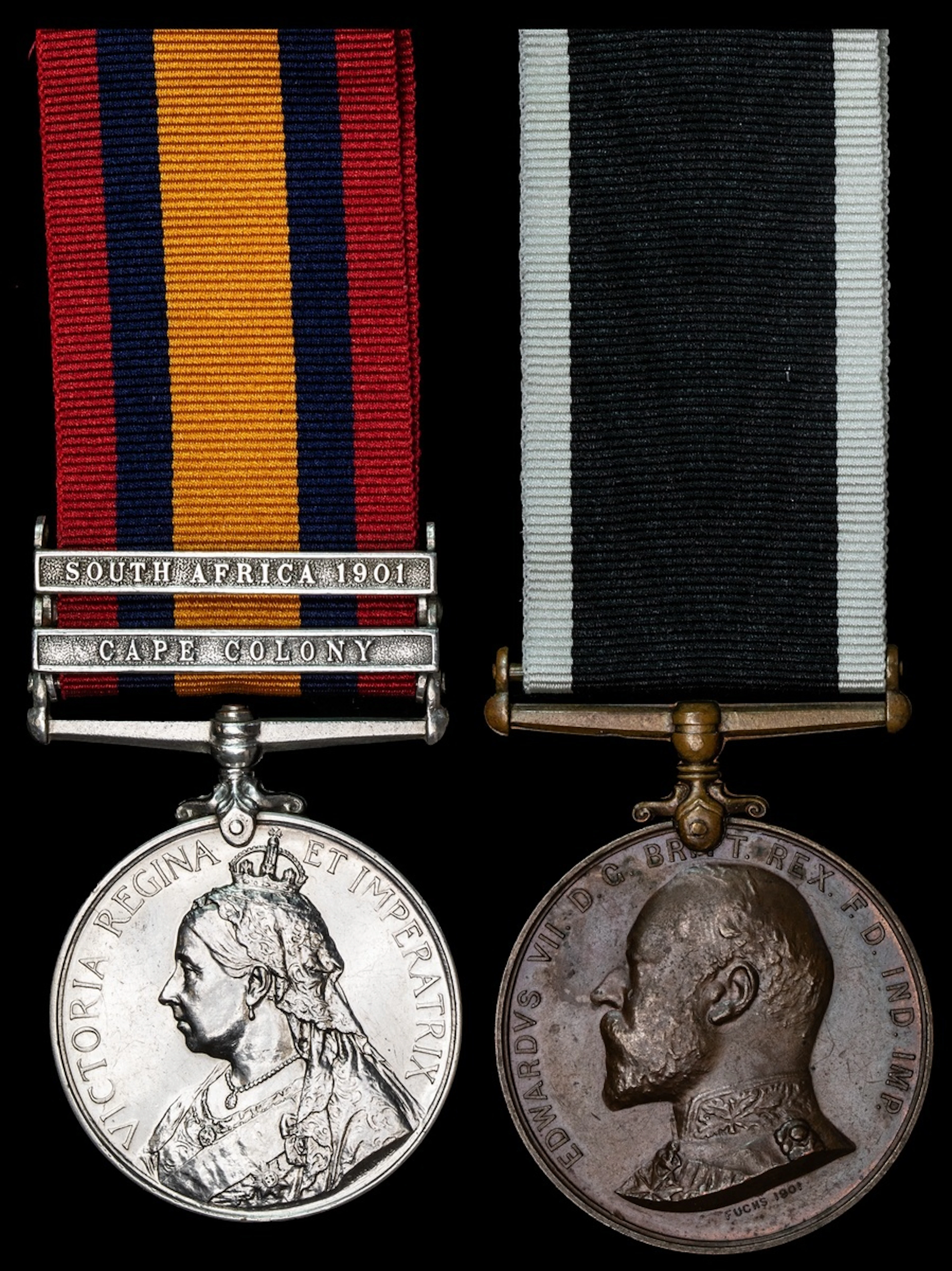 Pair: Orderly E. Harding, Isle of Wight Corps, St. John Ambulance