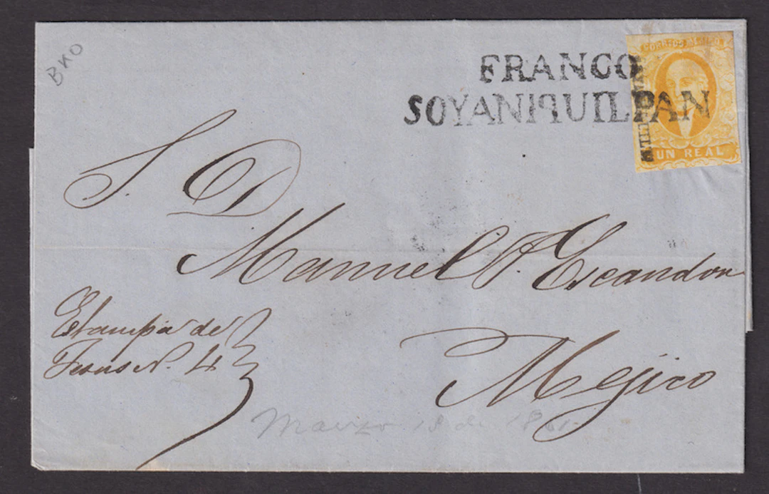 Mexico, 1856 "Hidalgos" Issue