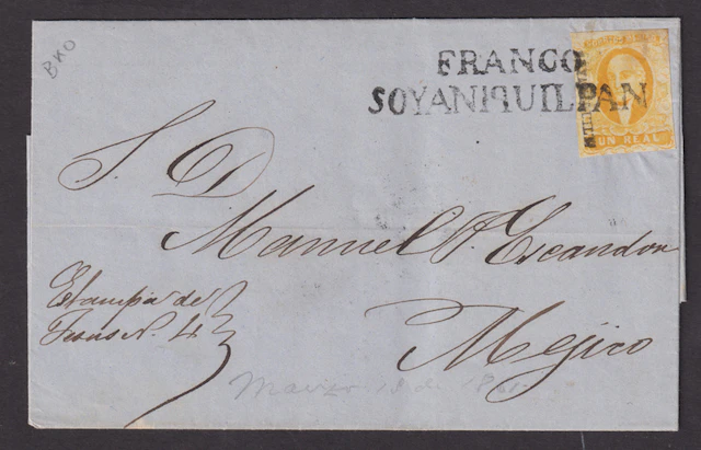 Mexico, 1856 "Hidalgos" Issue
