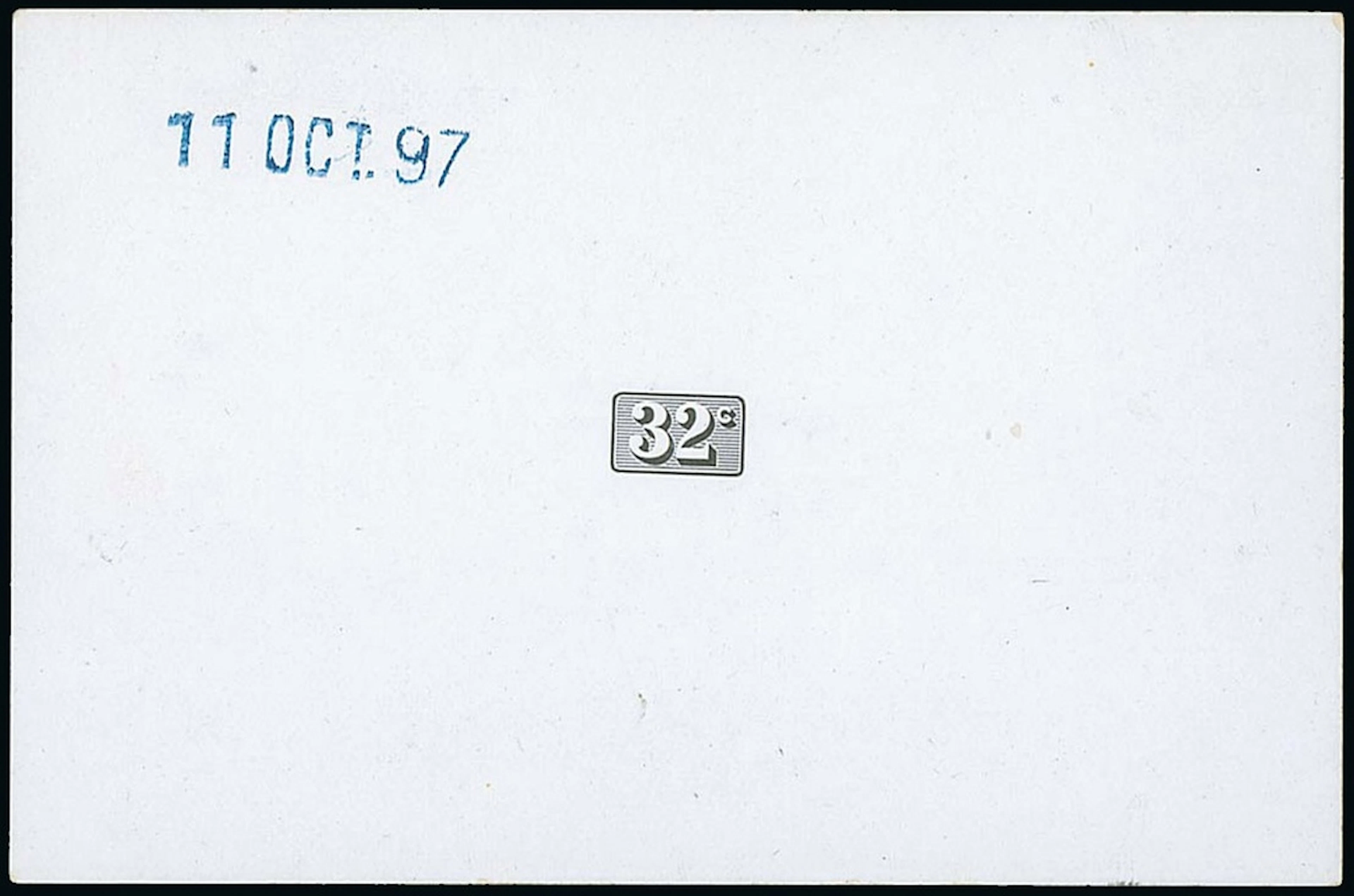 Sarawak 1888-97 "postage & revenue" Issue Die Proofs 32c. value tablet