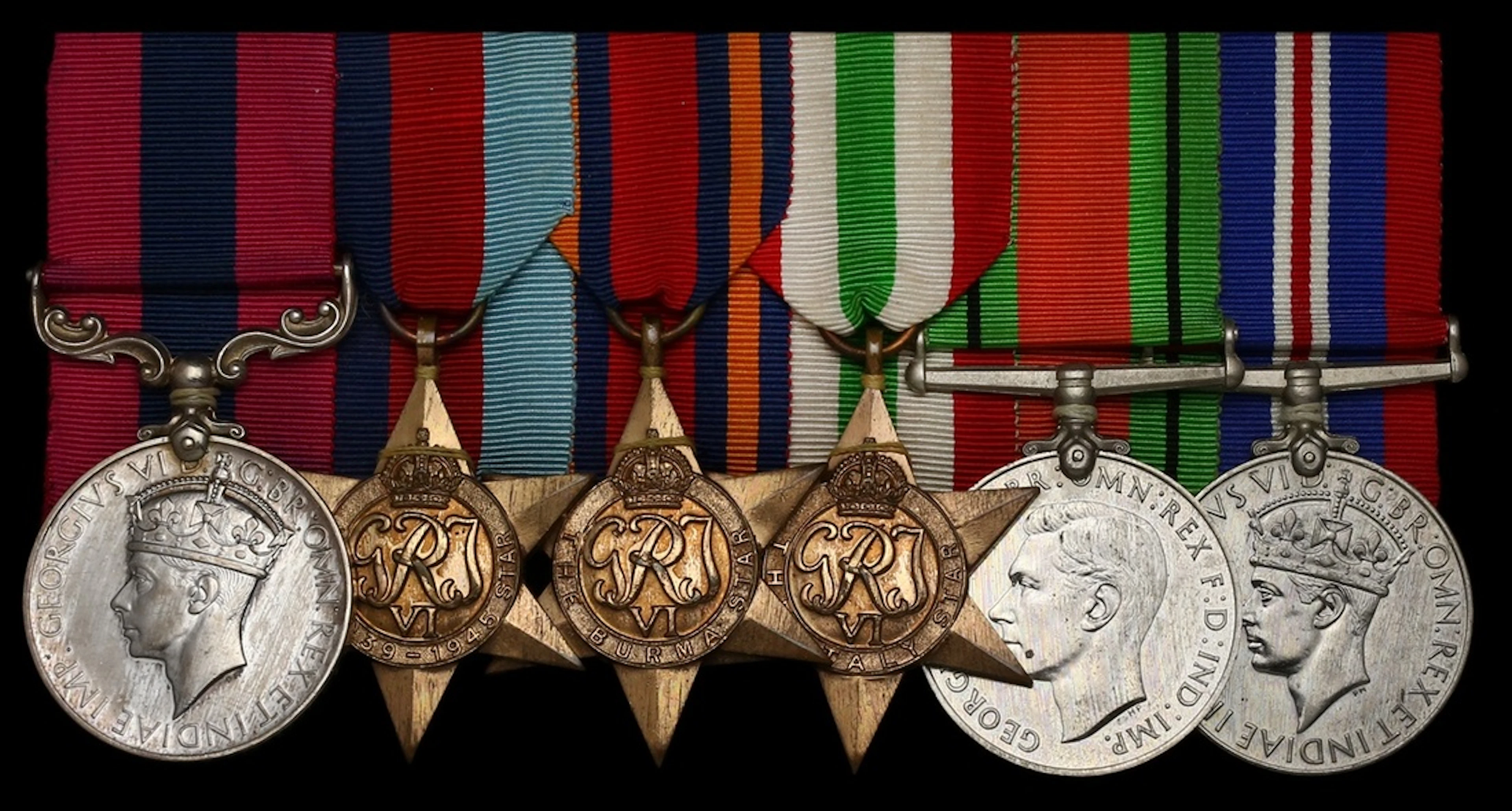 A scarce Second War 1944 ‘Kohima operations’ D.C.M. group of six awarded