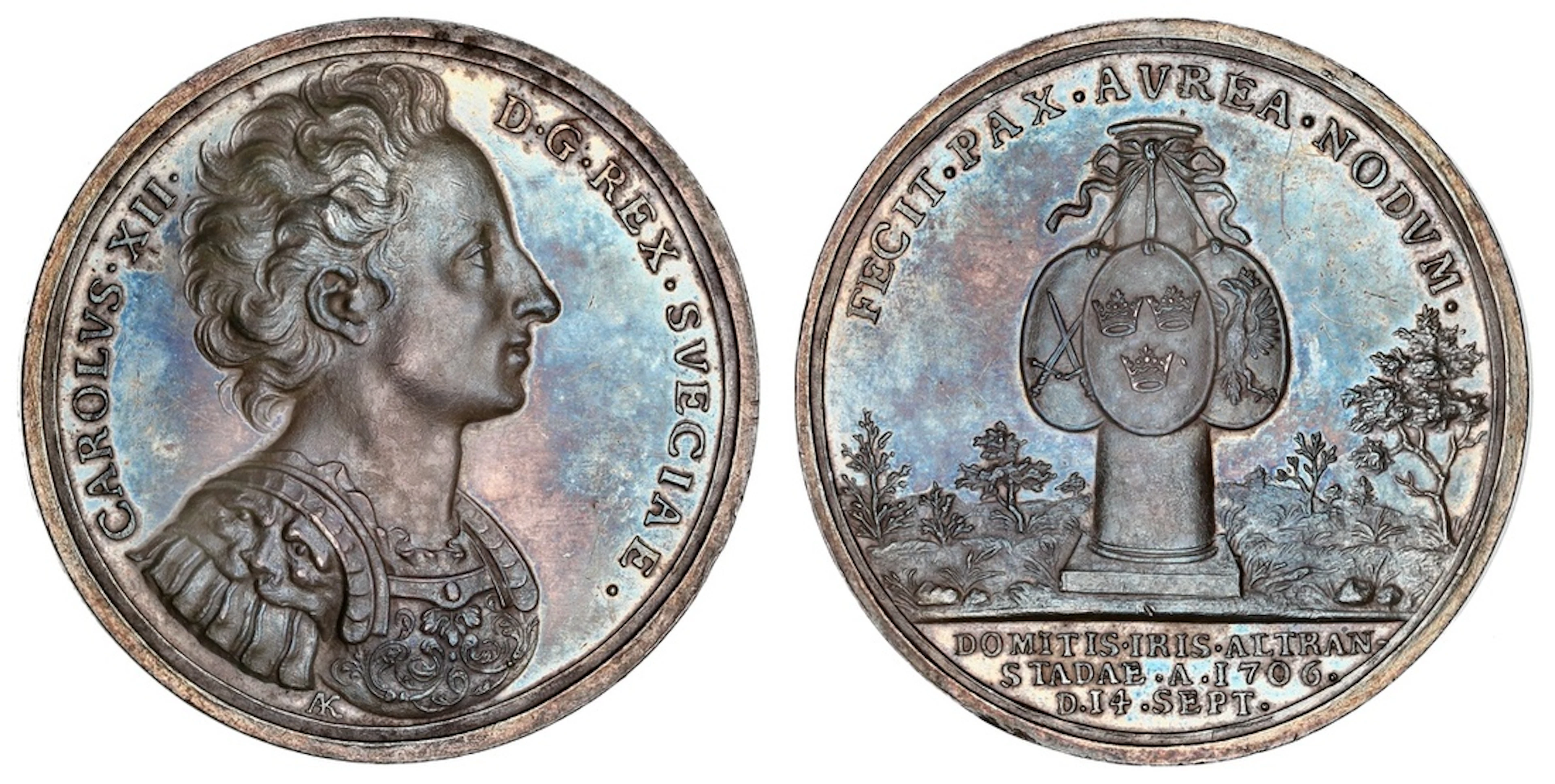 NGC MS62 | Sweden, On the Treaty of Altranstädt between Karl XII and