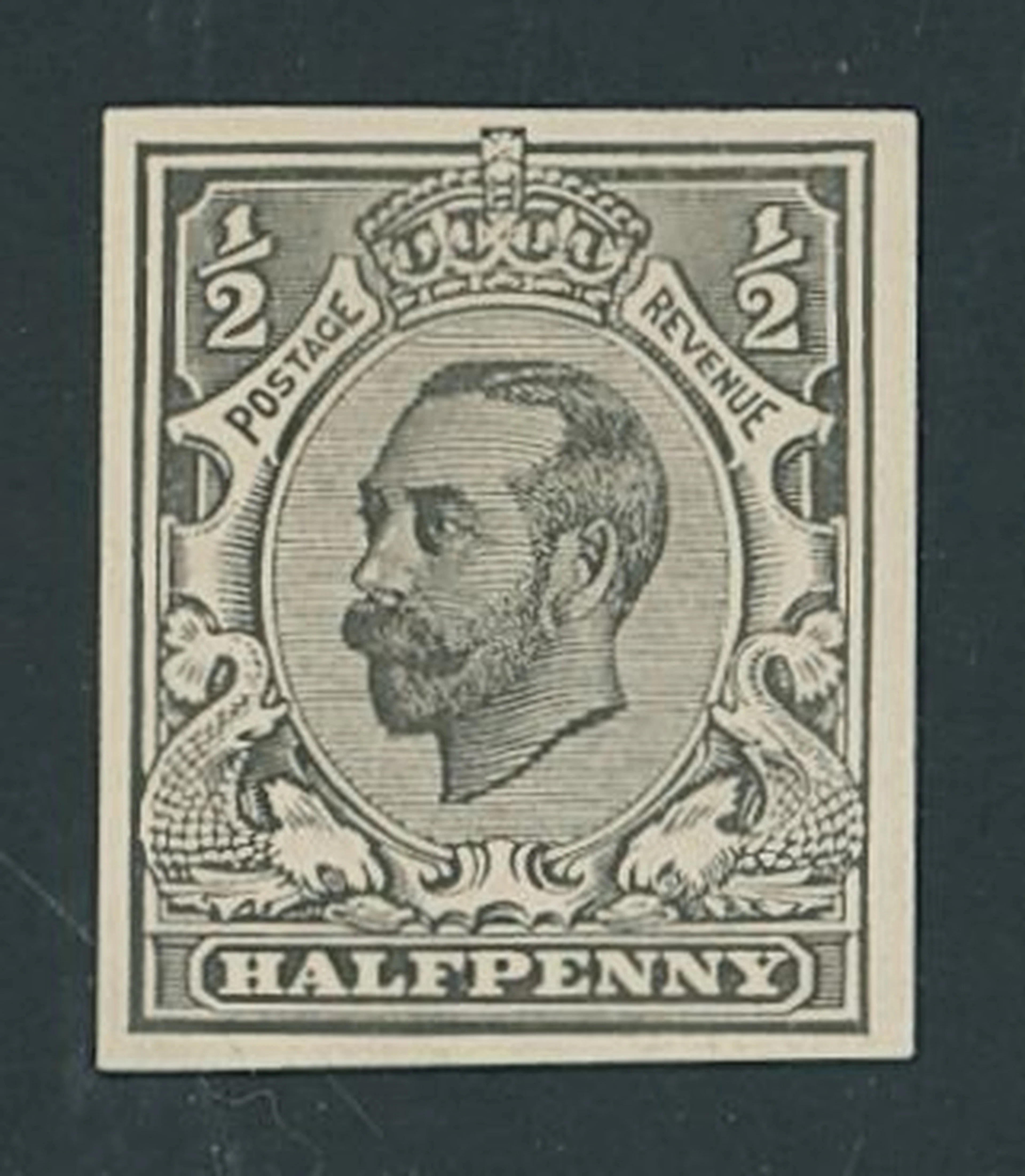 Great Britain King George V 1911-12 Downey Head 1911 ½d. Downey head
