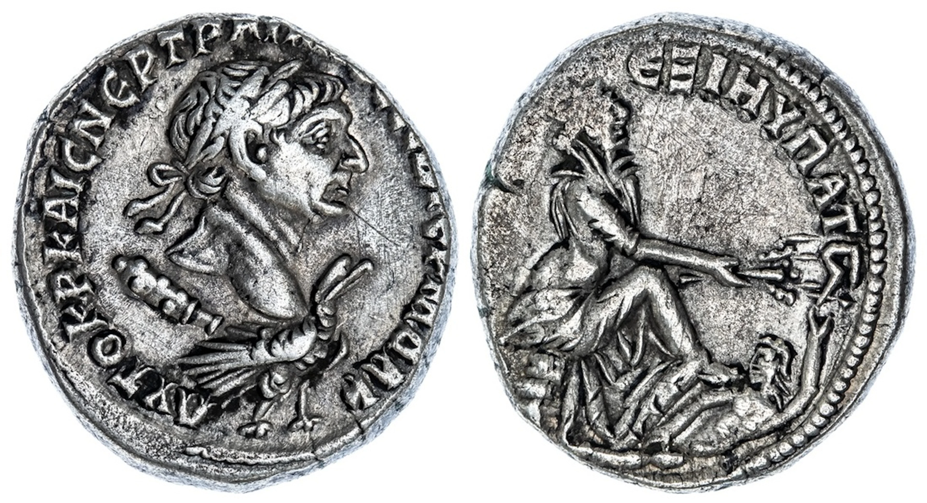 Roman Provincial, Trajan (AD 98-117), AR Tetradrachm, Antioch, eighteenth