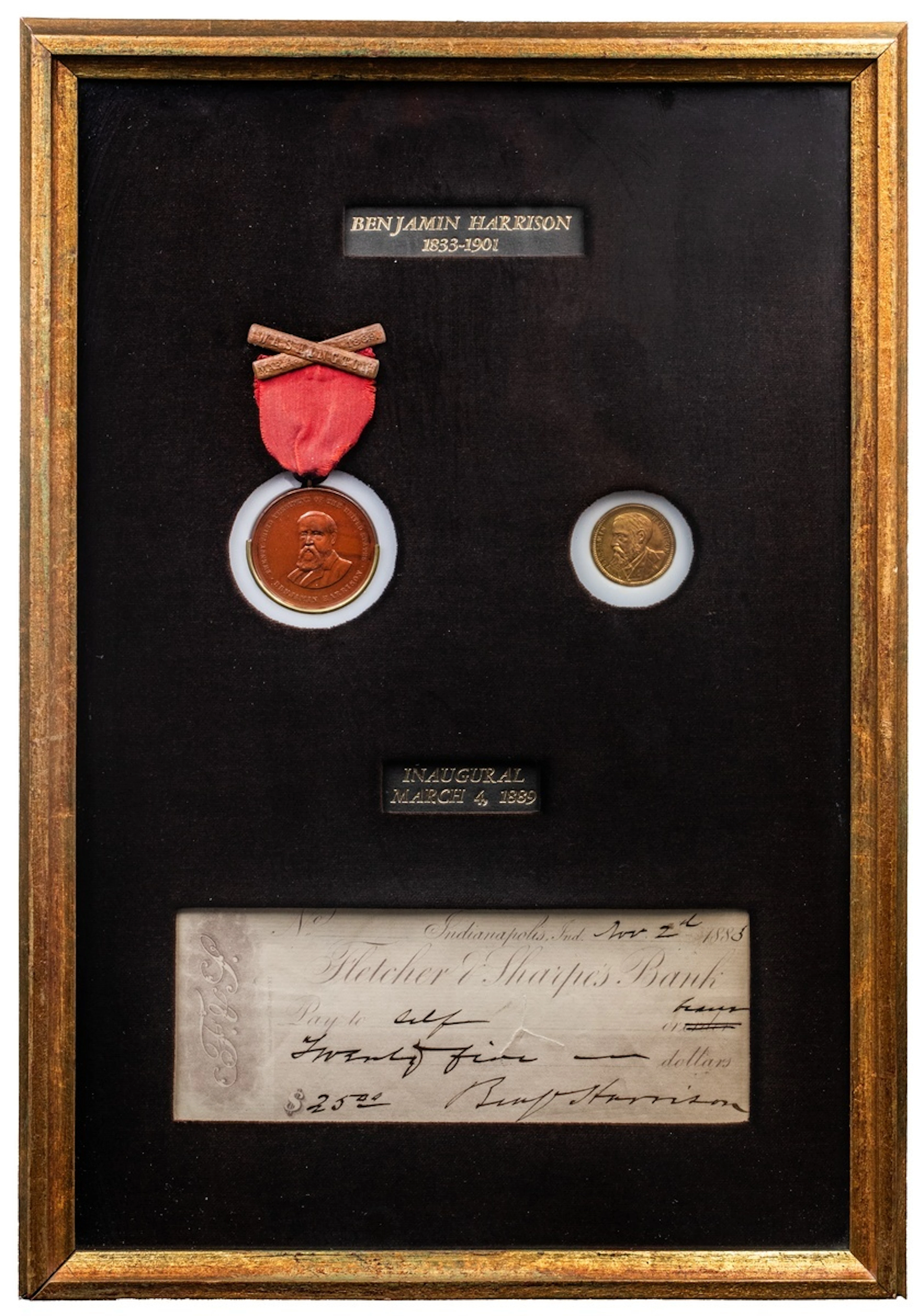 Commanders-in-Chief, BENJAMIN HARRISON, 23rd President of the United