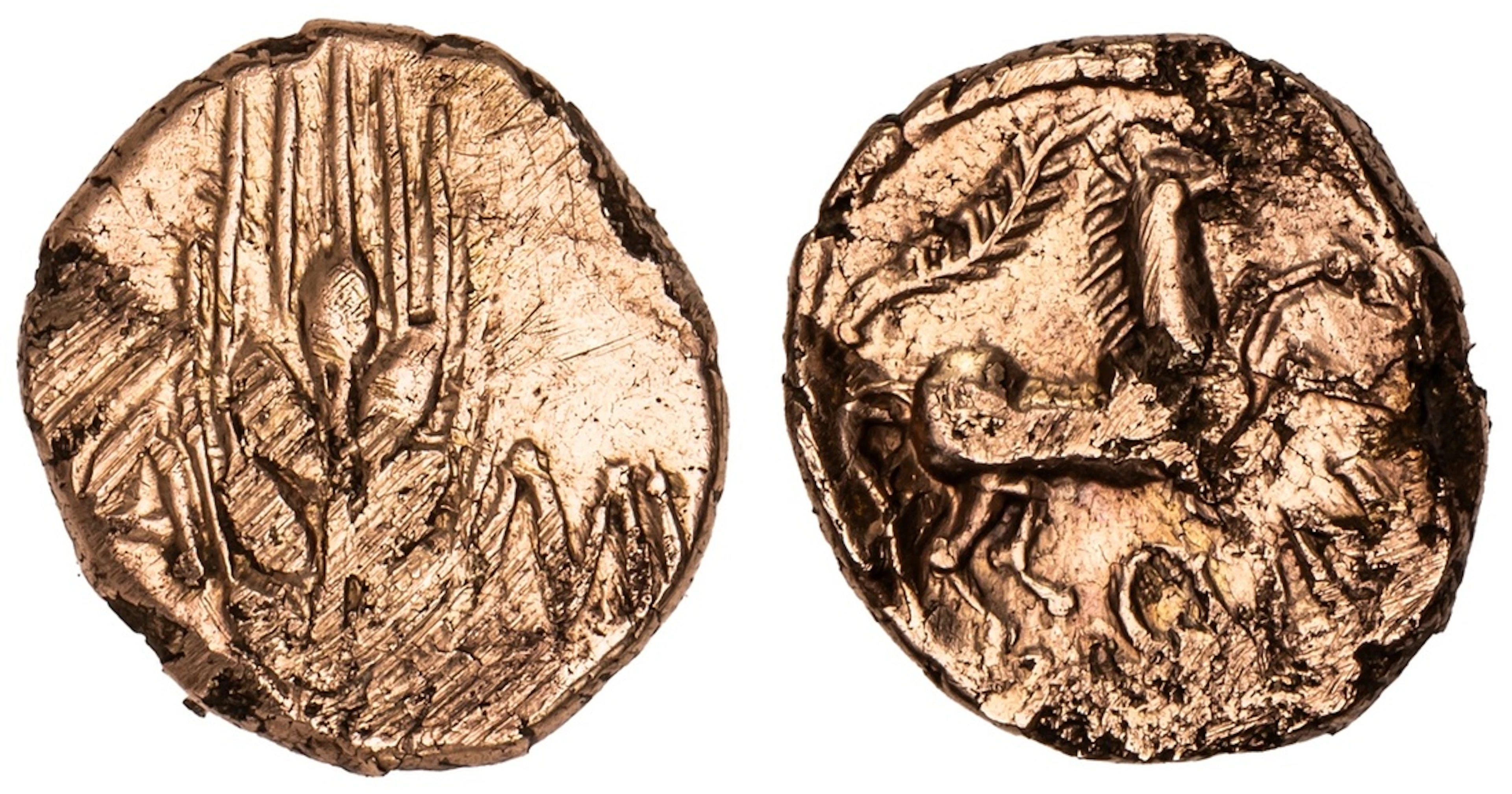 Catuvellauni & Trinovantes, Cunobelin (AD 8-41), AV Quarter-Stater
