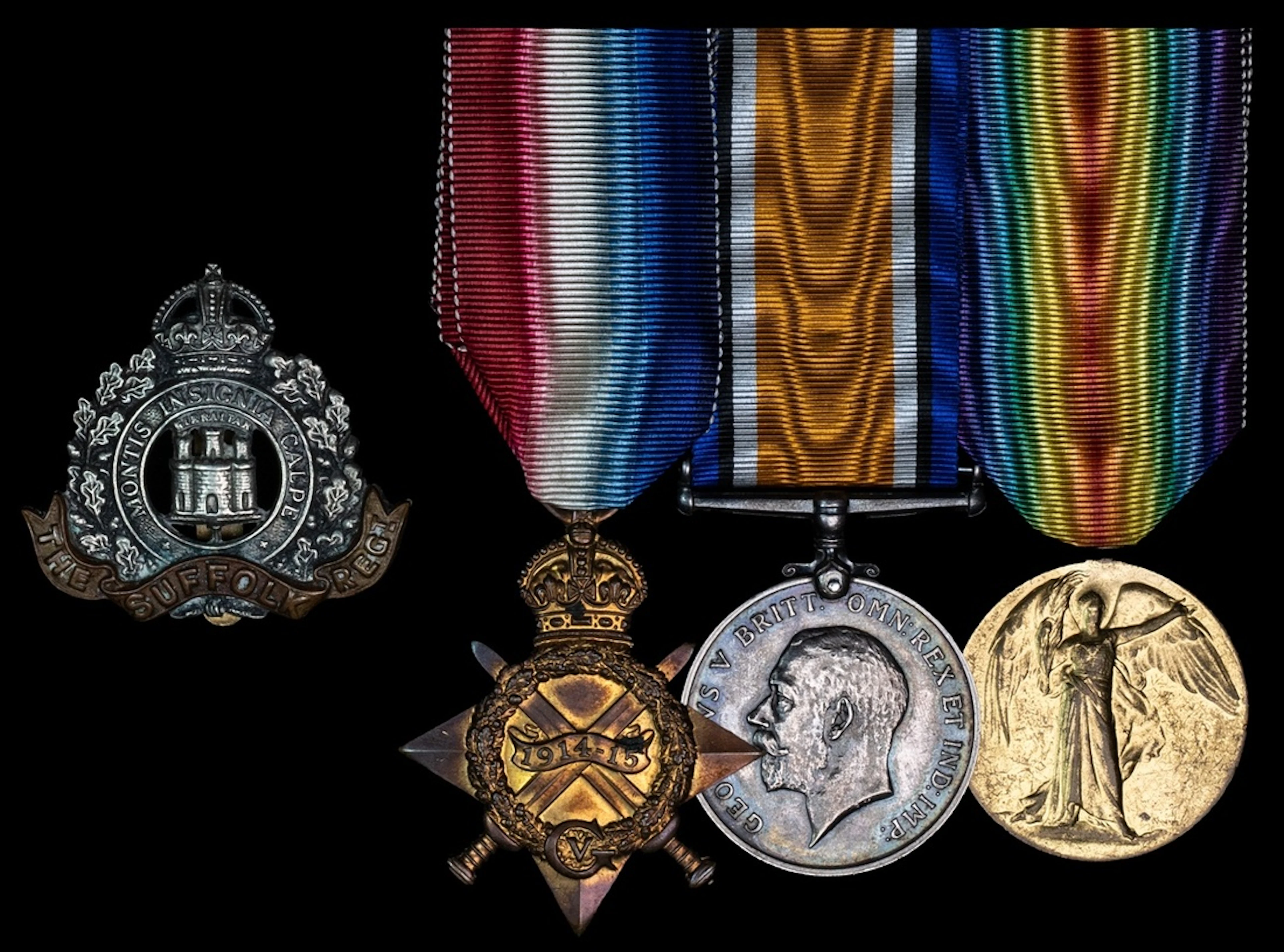 Three: Regimental Sergeant-Major (Warrant Officer Class 1) A. O'Connor