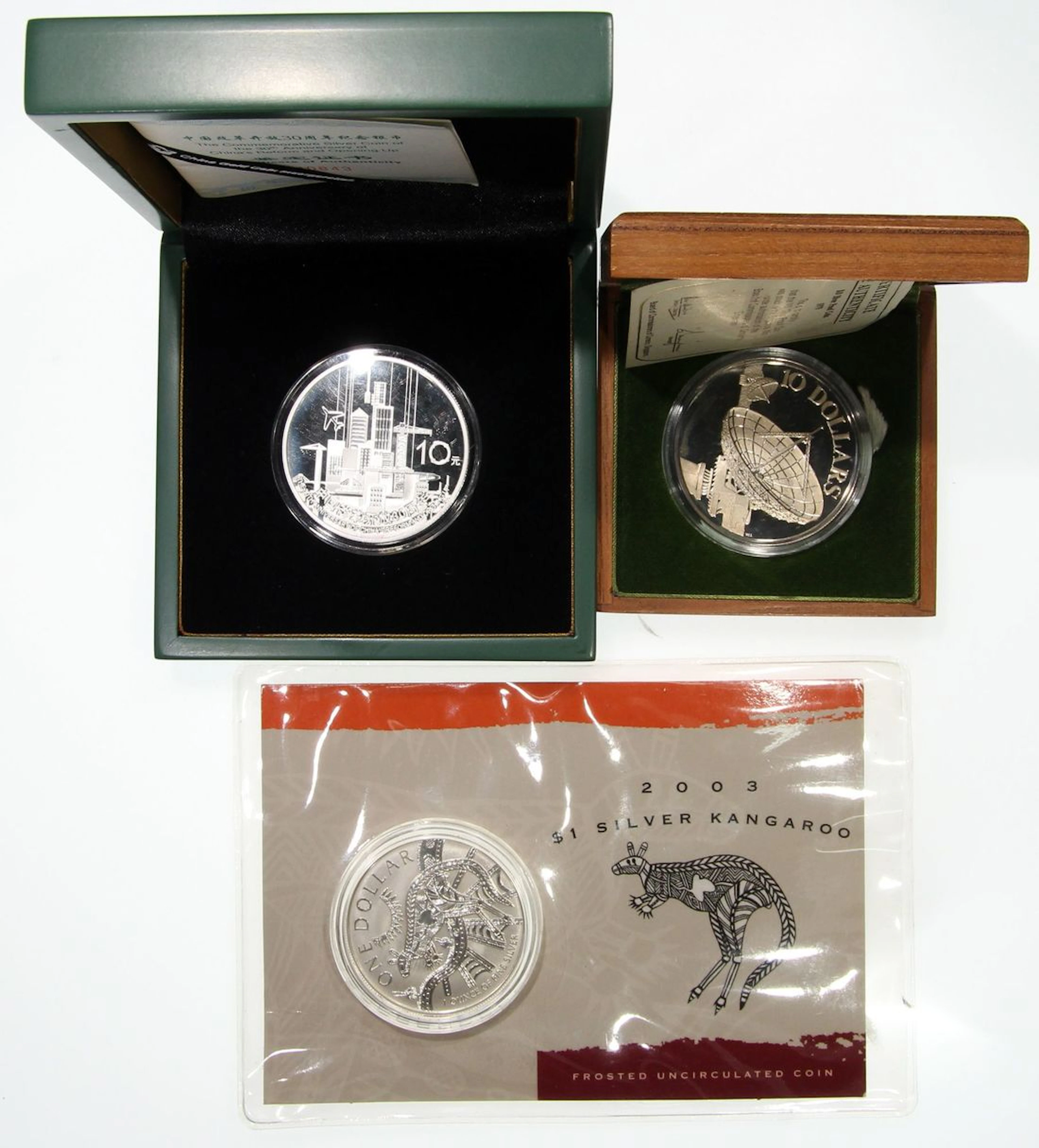 World Coins, a group of 3x