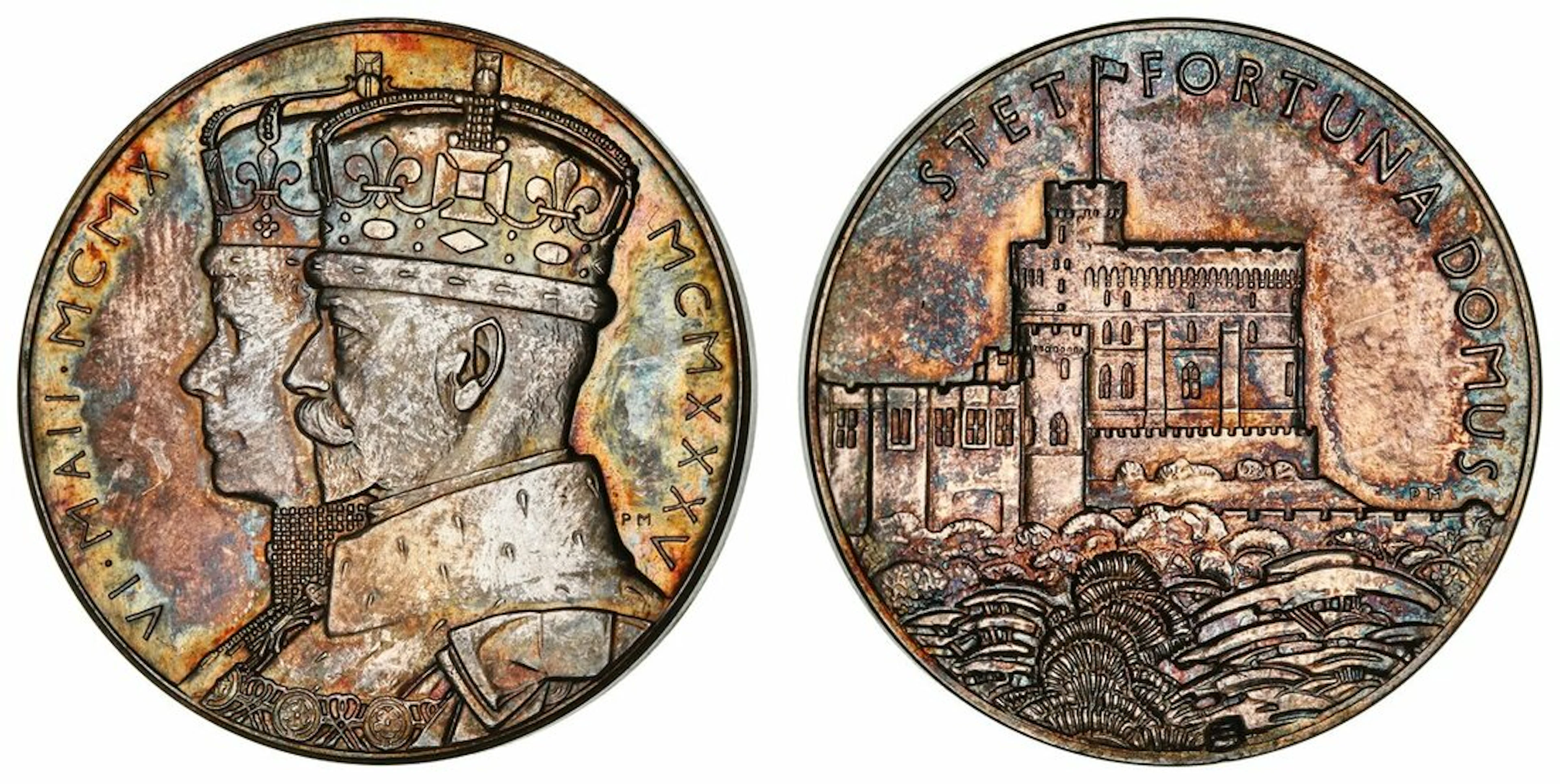 Silver Jubilee, Official AR 'Small' Medal, 1935, by P. Metcalfe for