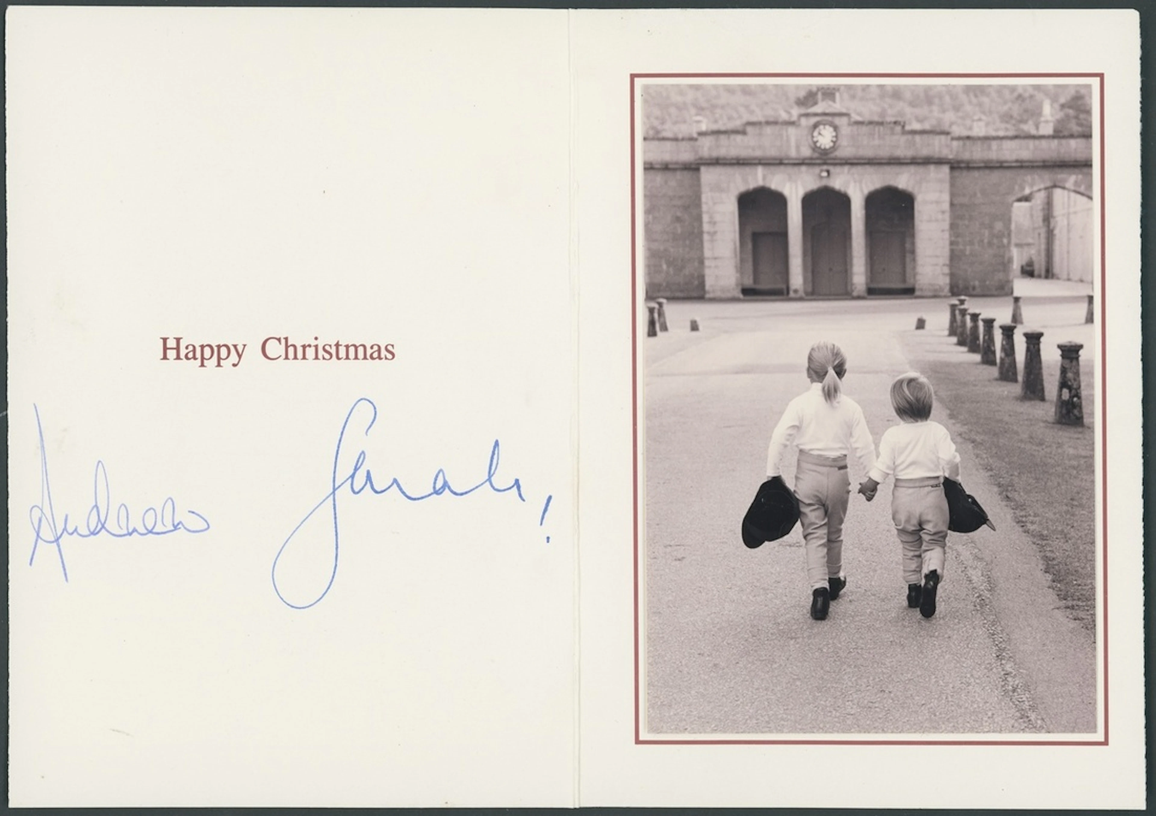 Great Britain Royalty Duke and Duchess of York c1992-1995 Three Christmas