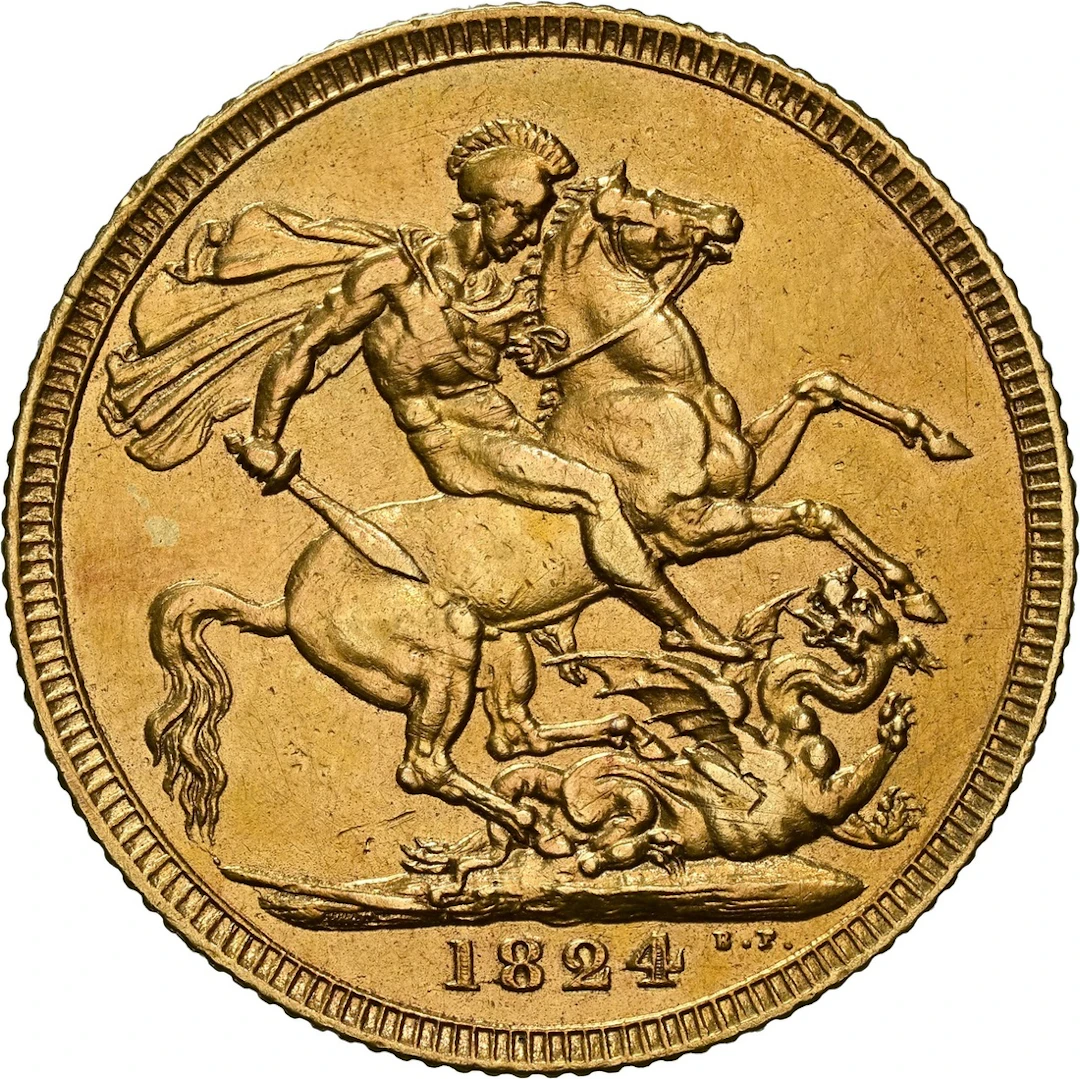 NGC AU | George IV (1820-1830), Sovereign, 1824