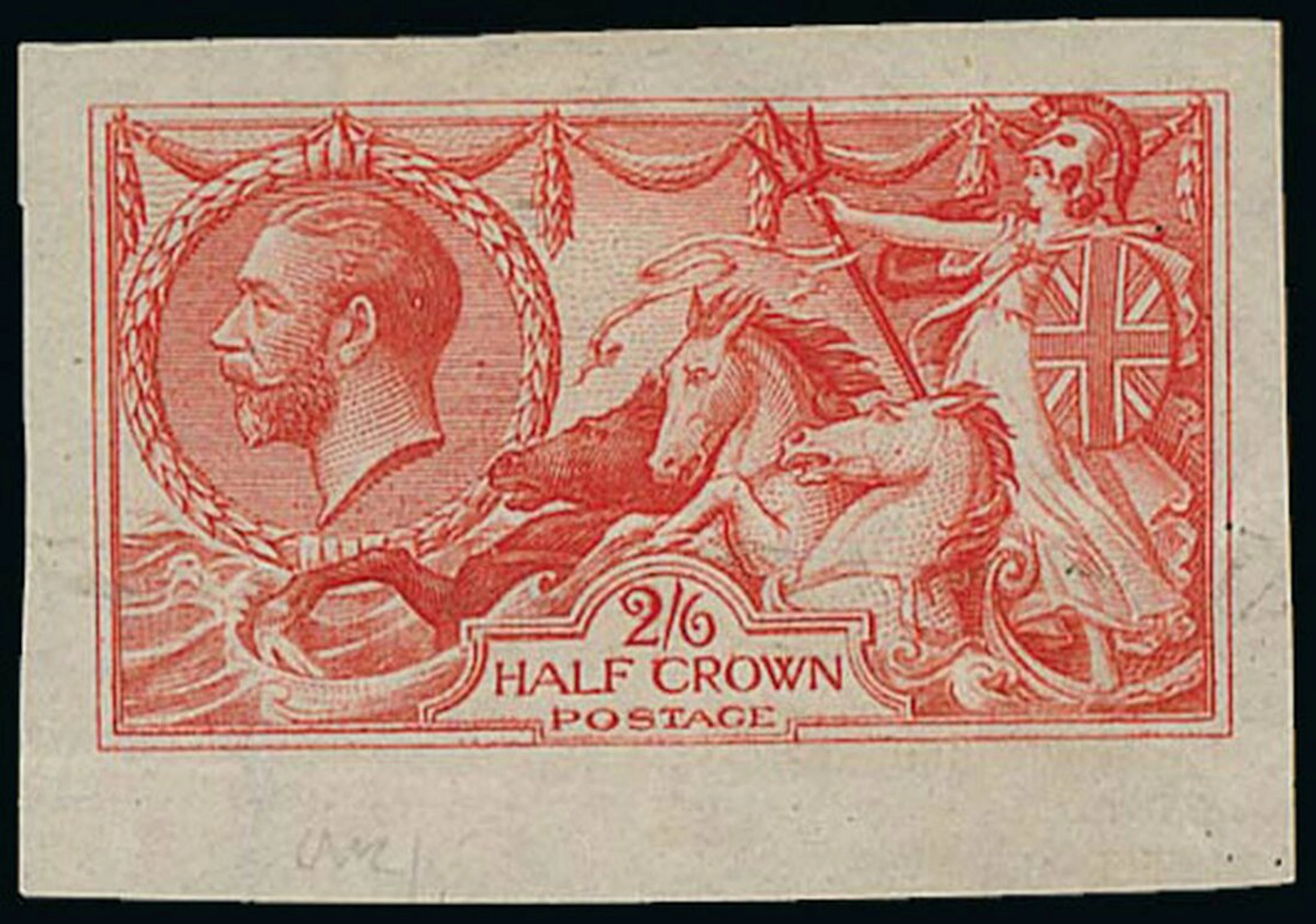 Great Britain King George V Issues Seahorses 1913 Waterlow Bros. &