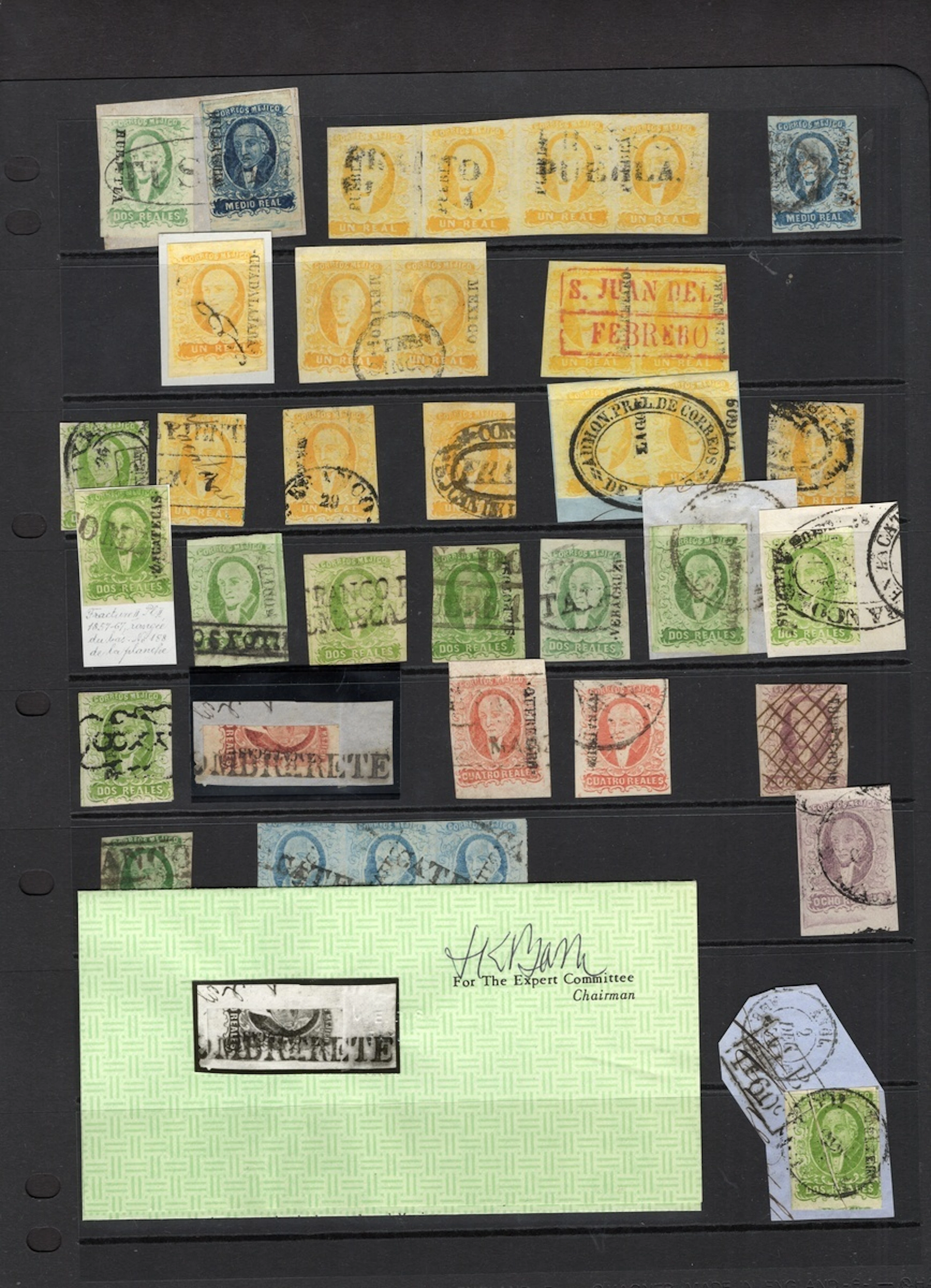 Mexico 1856 "Hidalgos"