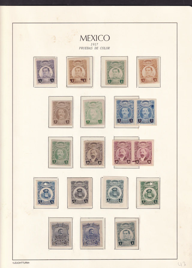 1914-1940 Revolutionary and Early 20th Century Period 1917, "Próceres"