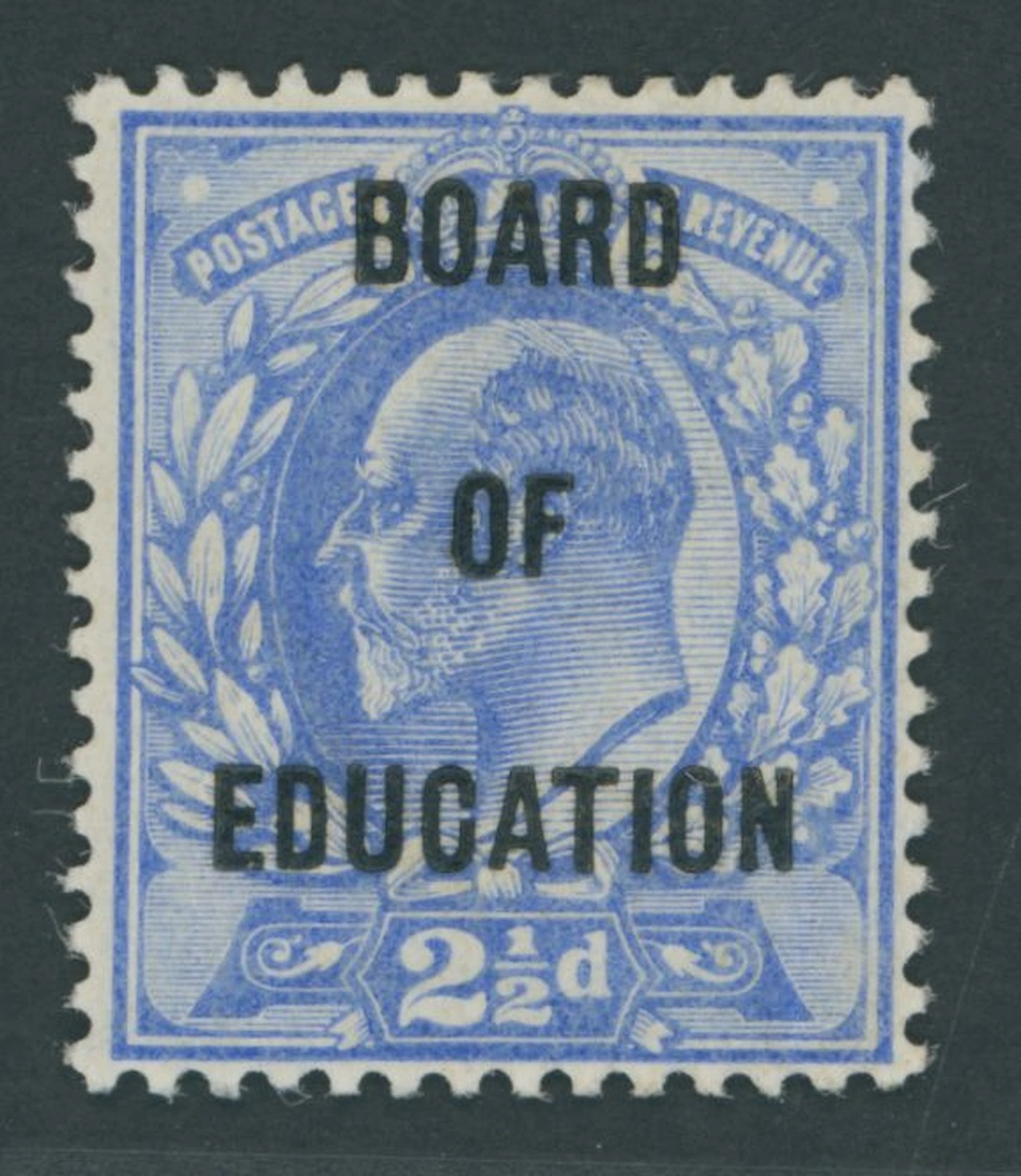Great Britain Official Stamps Board of Education 1902-04 2½d. ultramarine