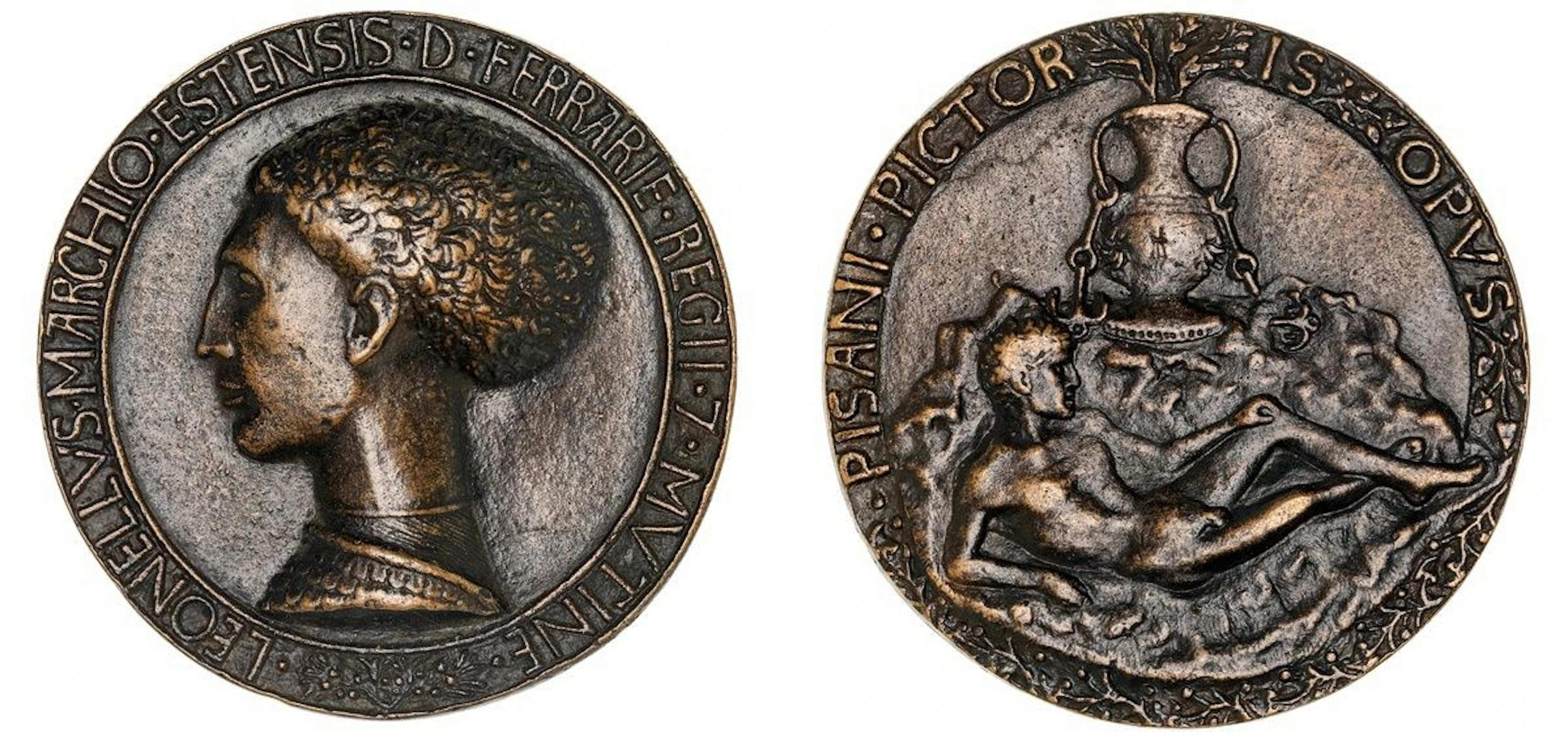 Italy, Leonello d'Este (1407-1450), Bronze Medal, by Antonio di Puccio
