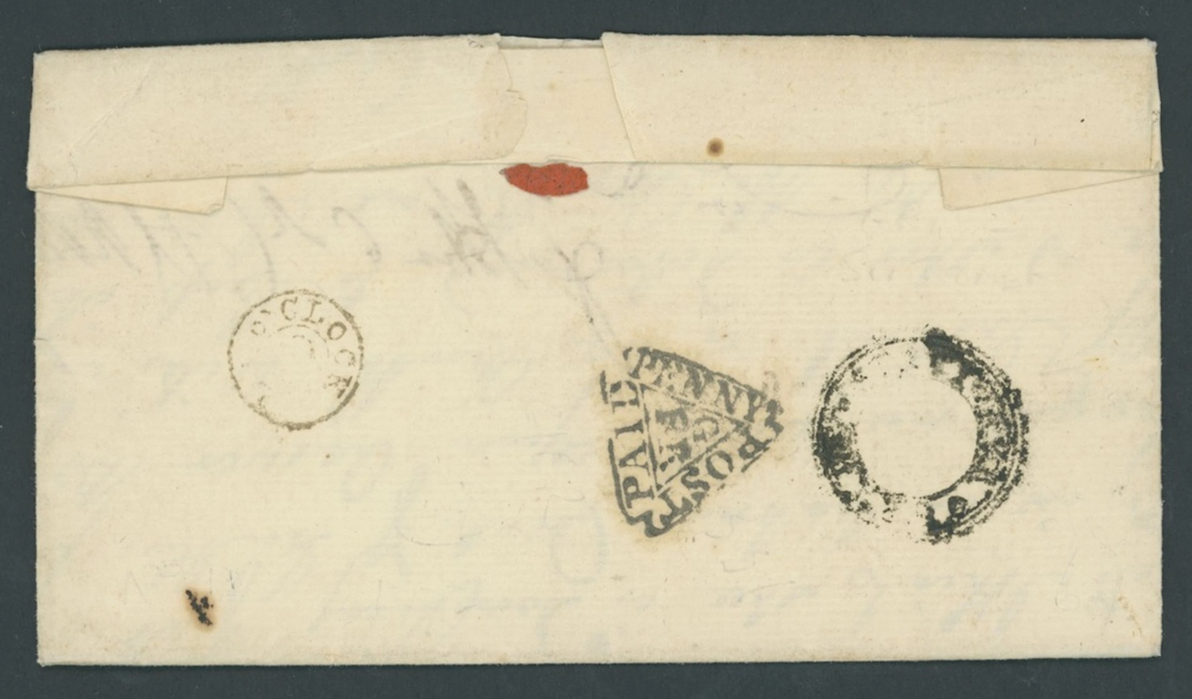 Great Britain Postal History 1772 (April), entire letter to the Foundling