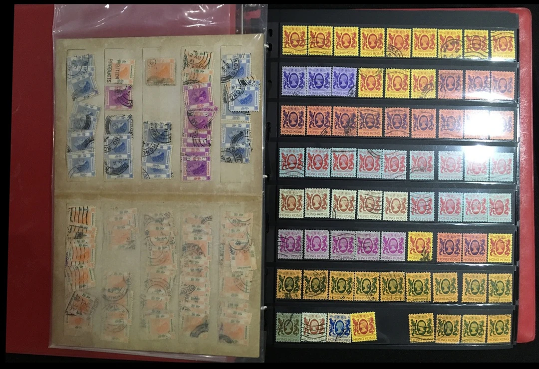 Hong Kong Collections and Ranges 1880-1990 mint and used collection