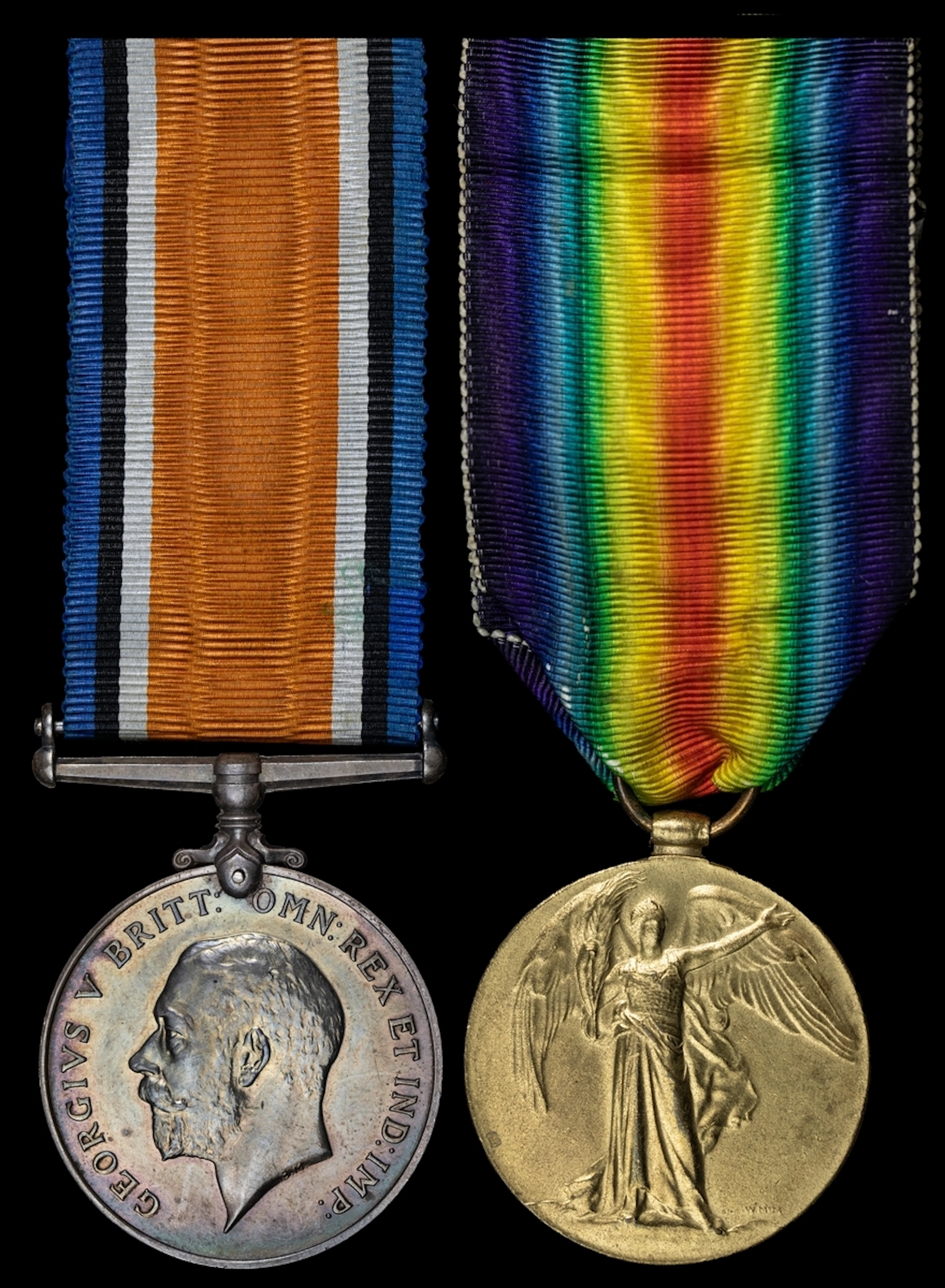 The well-documented and poignant campaign pair awarded to Private