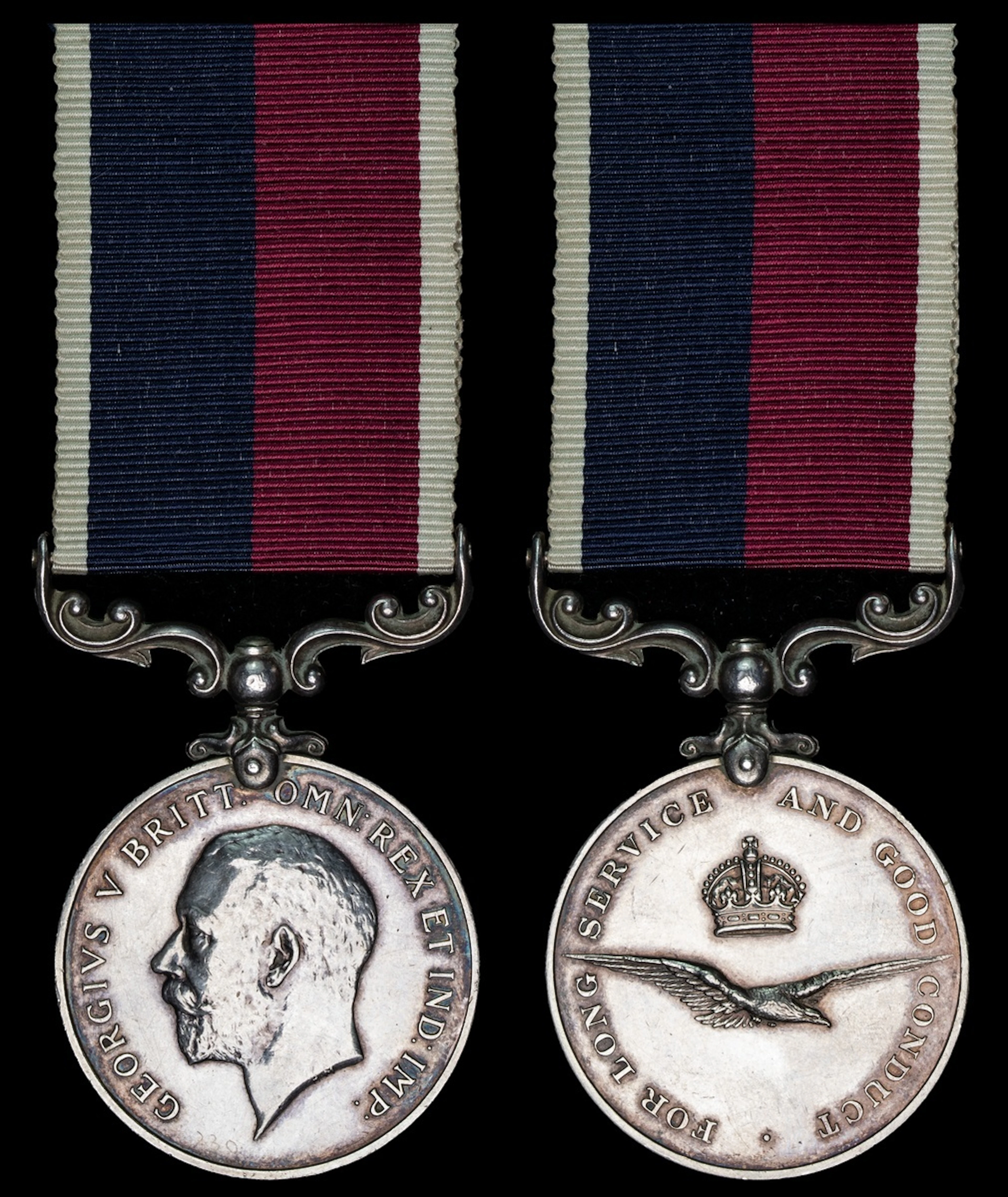 The Royal Air Force L.S. & G.C. medal awarded to Sergeant T. P. McTeague