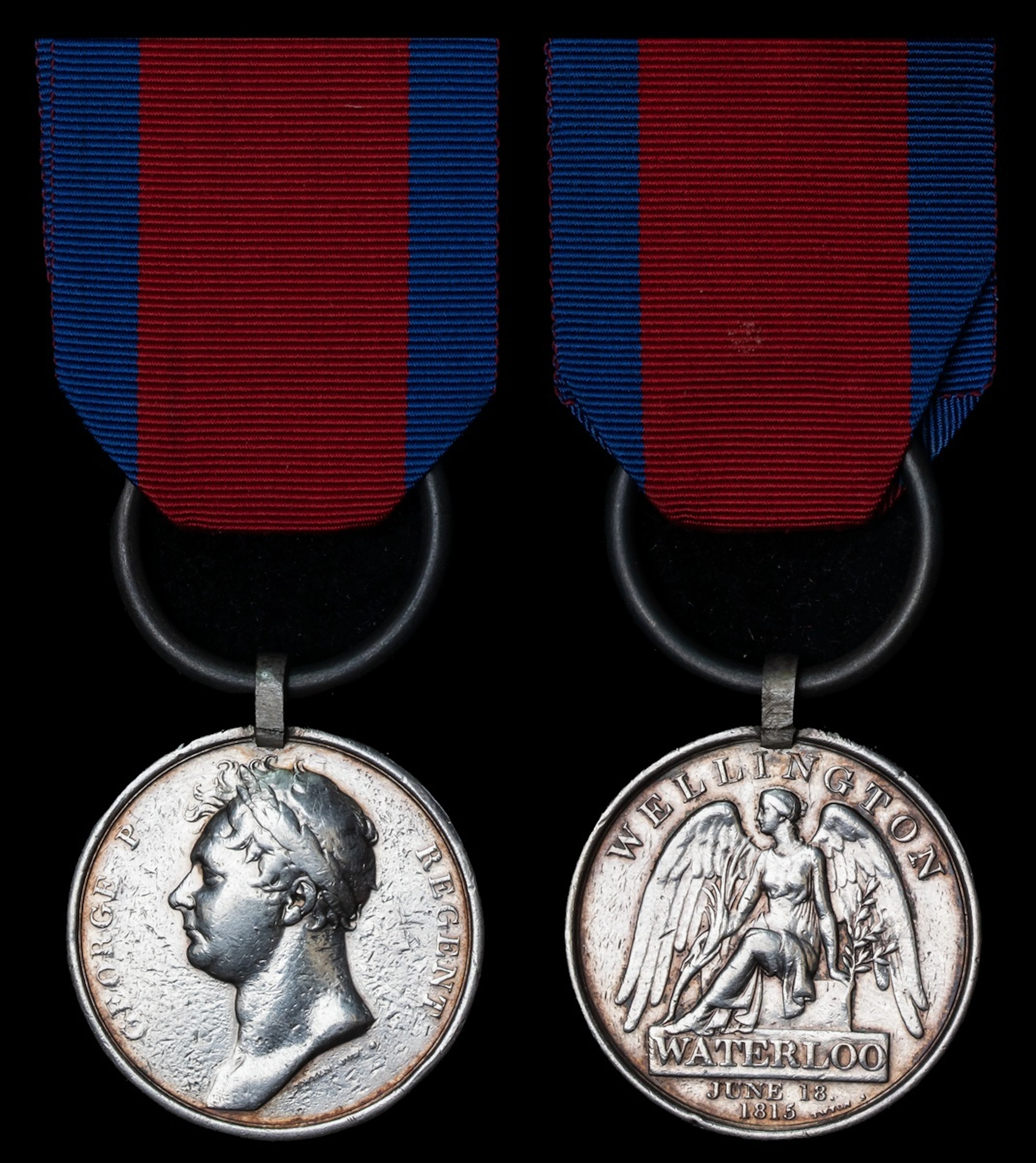The Waterloo Medal awarded to Private J. Gilson, 27th (Inniskilling)