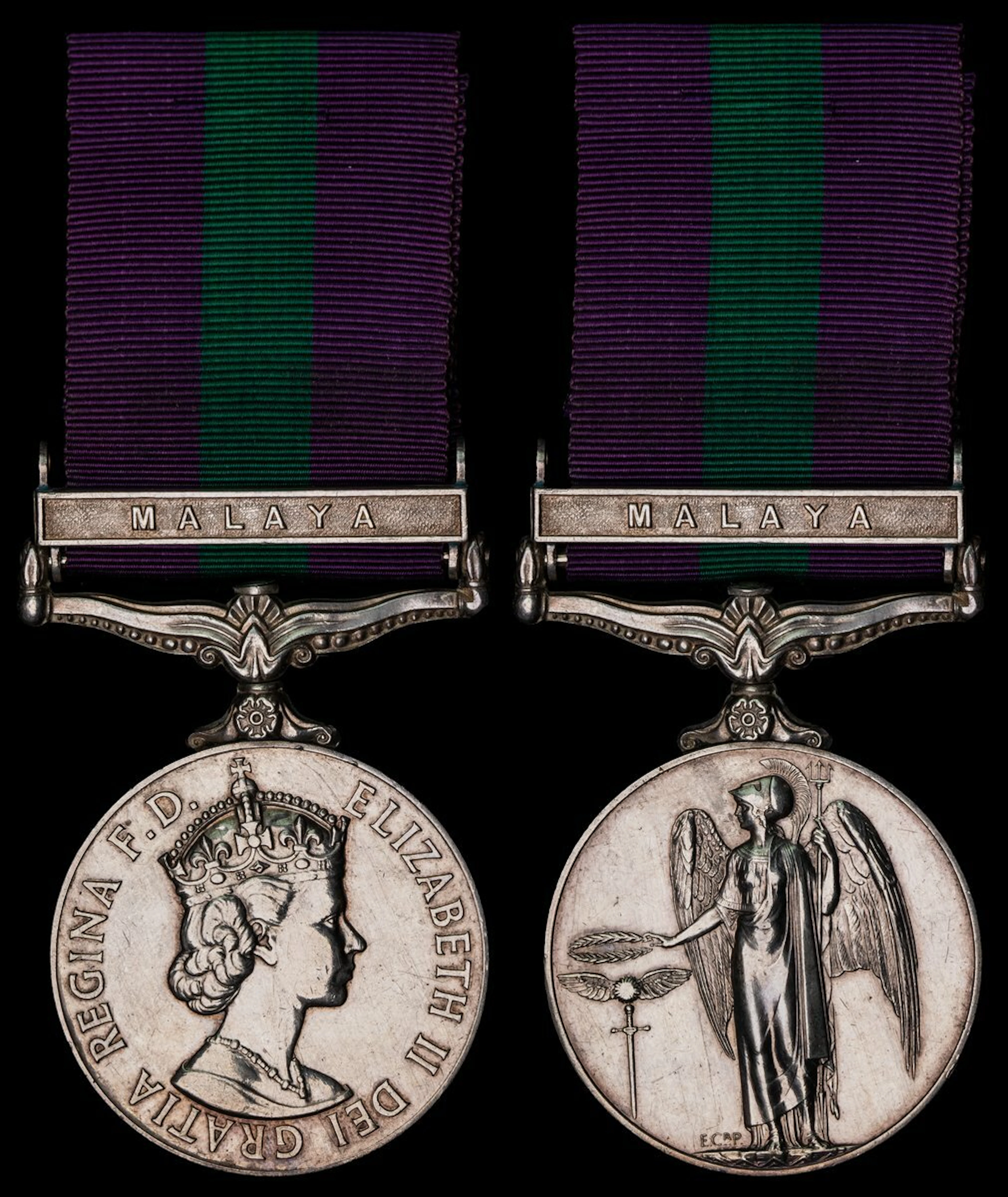 General Service 1918-62, 1 clasp, Malaya (2/9653. R. J. Gray.), very fine