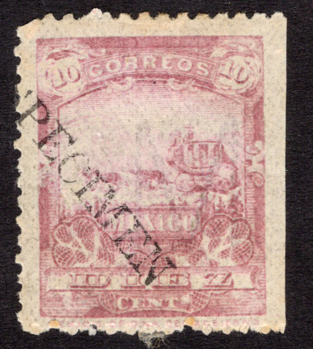 1884-1913 Post-Classic Period 1895, "Mulitas", 1c., 2c., 3c., 4c.